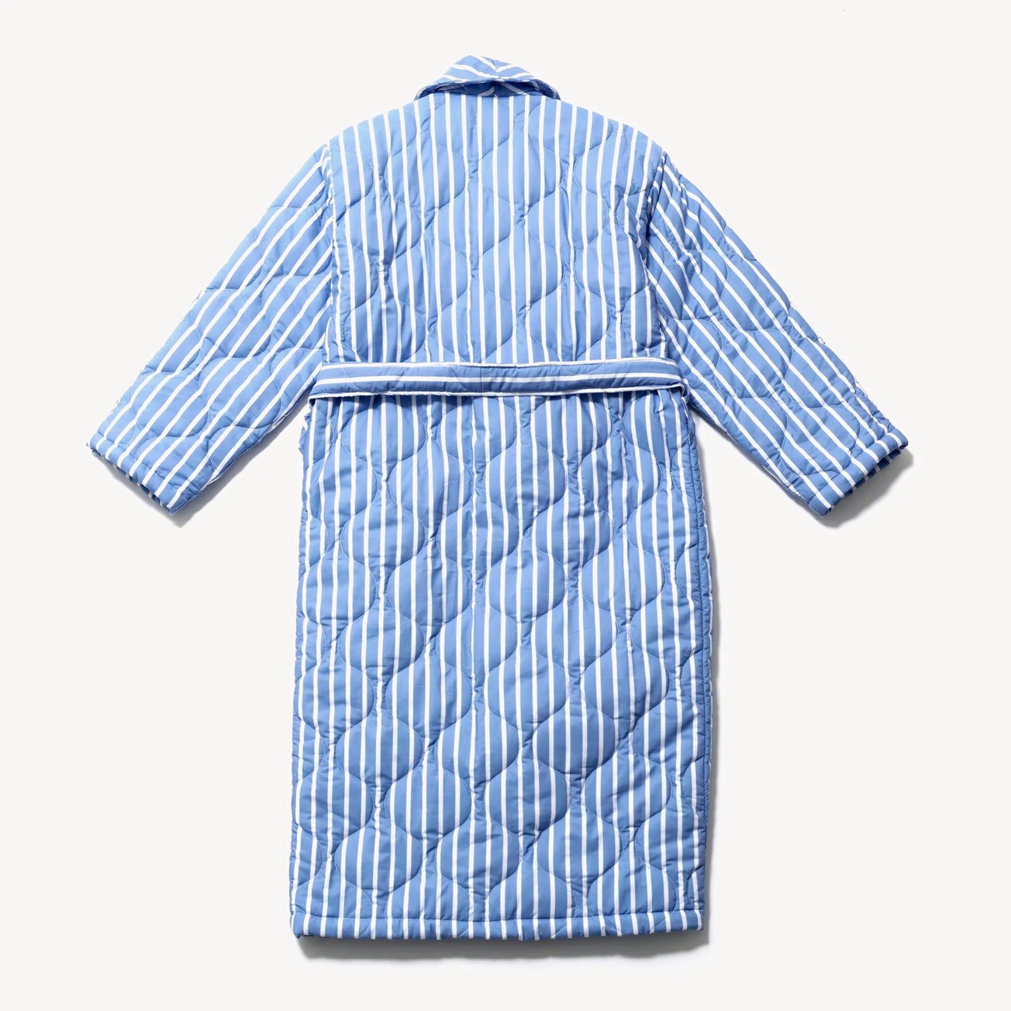 Men's morning coat with a timeless and refined PJ stripe pattern