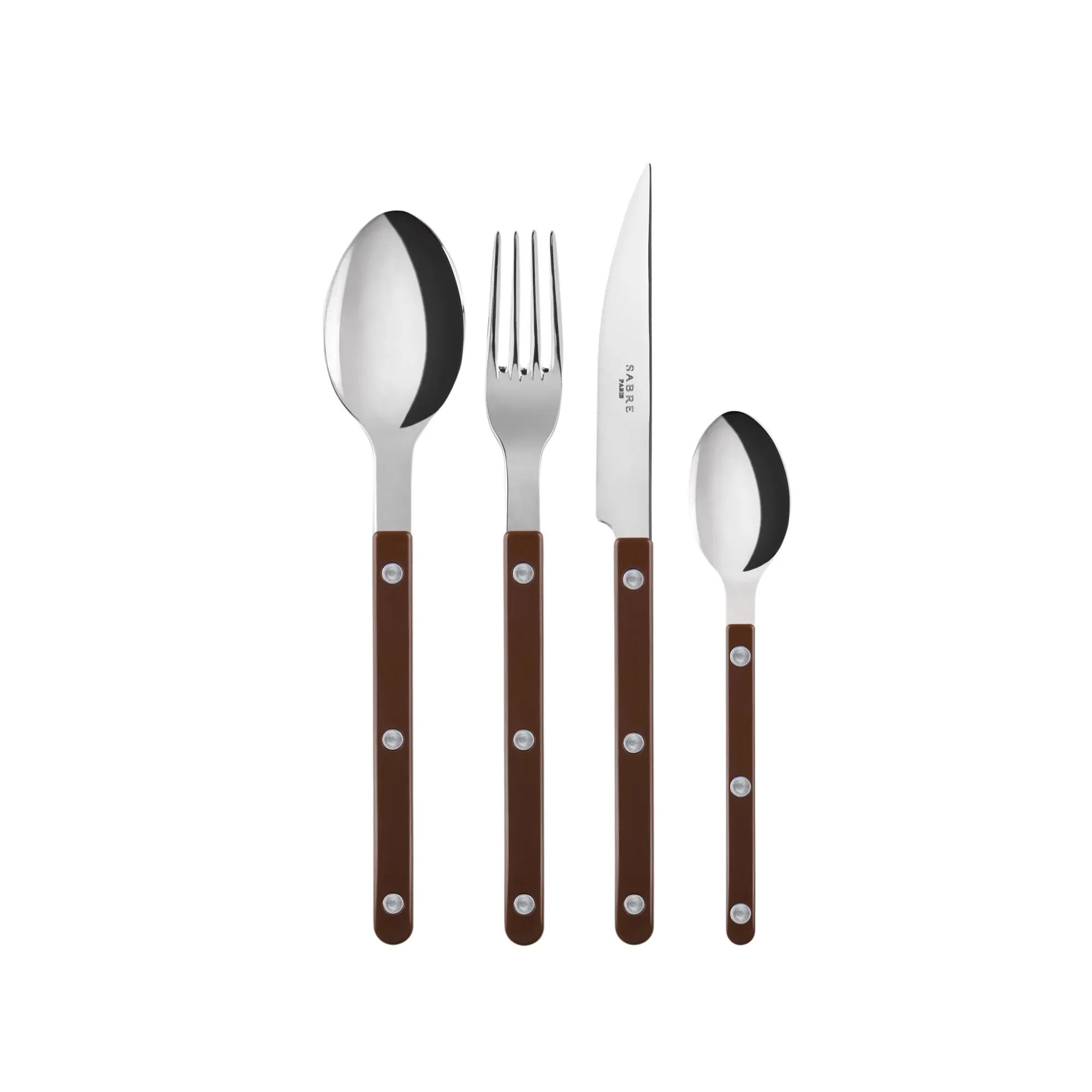 Bistrot Solid Cutlery Set - Brilliant: A high-quality stainless steel cutlery set with a sleek and modern design, perfect for everyday use or special occasions