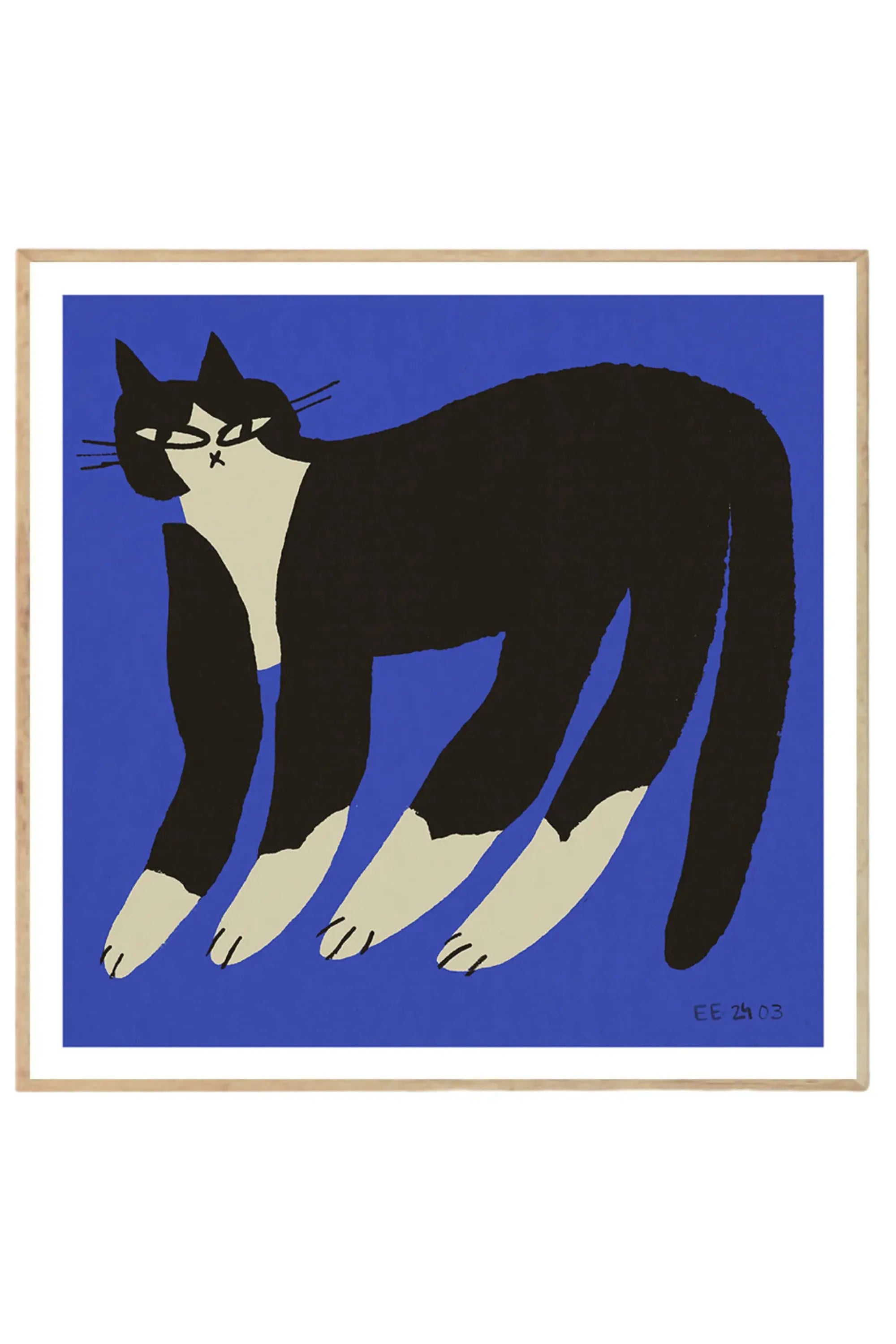 Cat in Blue - THAT COOL LIVING