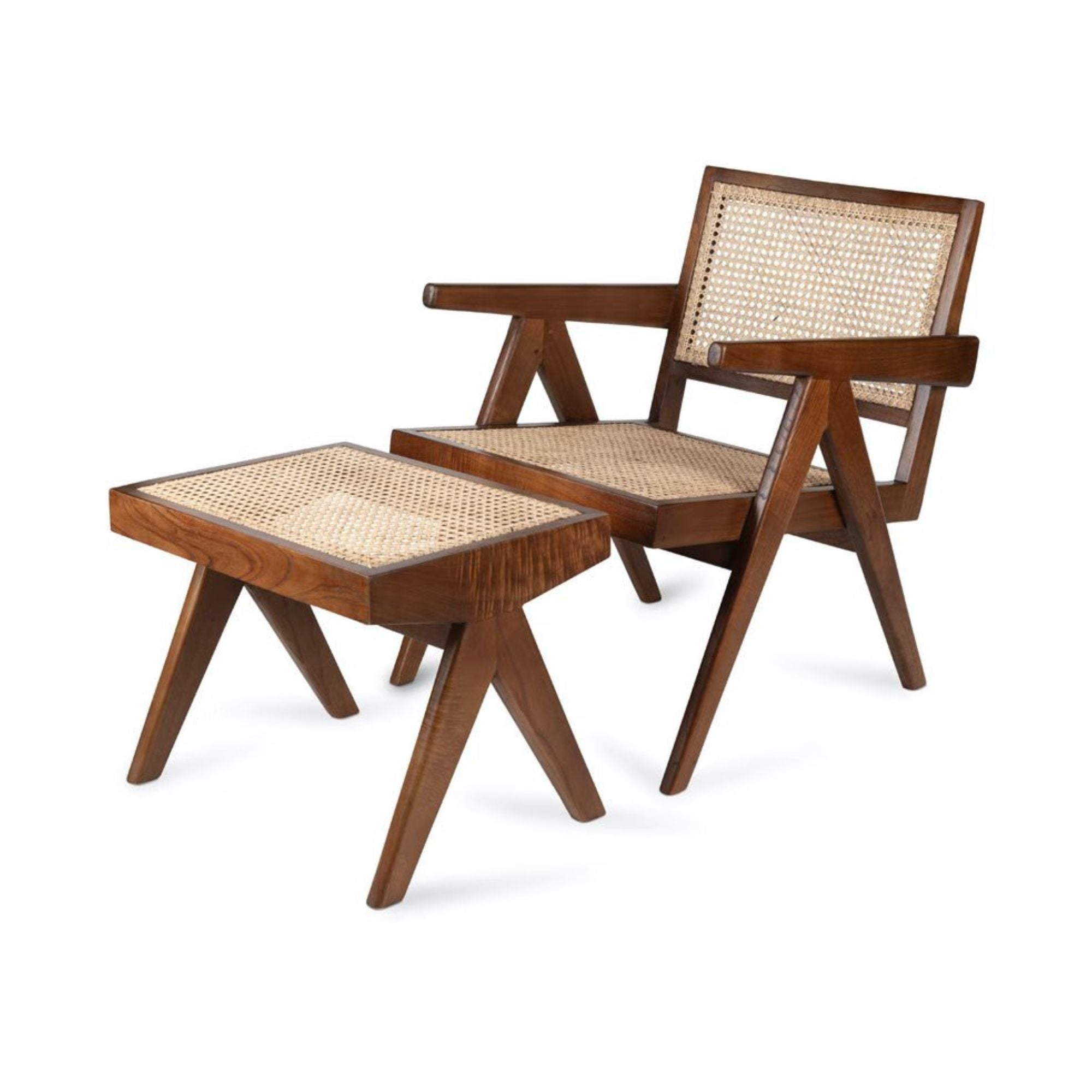Chandigarh Easy Lounge Footstool - THAT COOL LIVING
