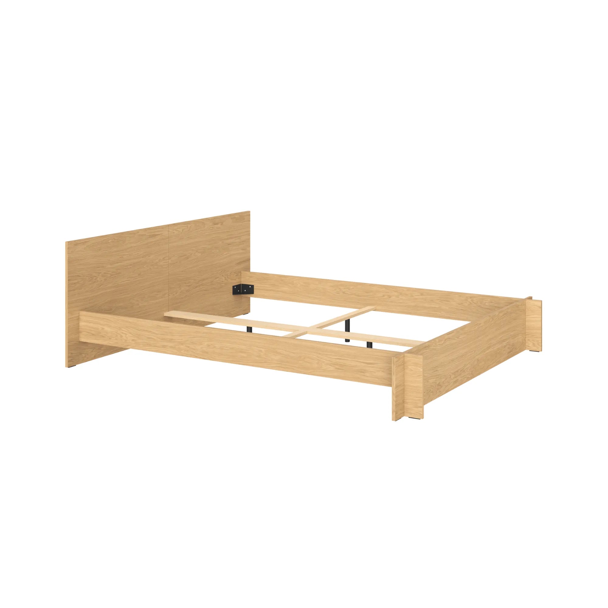 Valt Bed with built-in LED lighting and wireless charging pad