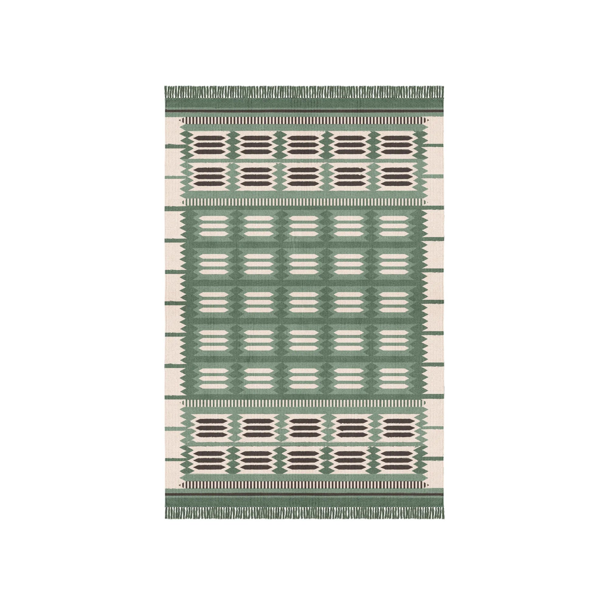 Hand-woven Hilma Wool Rug with soft and luxurious texture