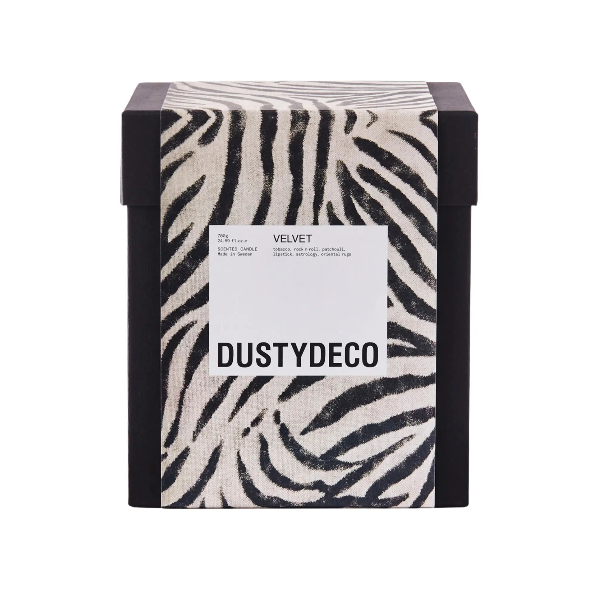 Beautiful and decorative scented candles in a gift box