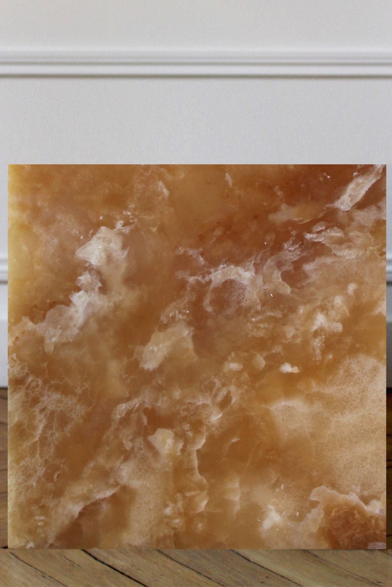 Honey Onyx Cube Table - THAT COOL LIVING