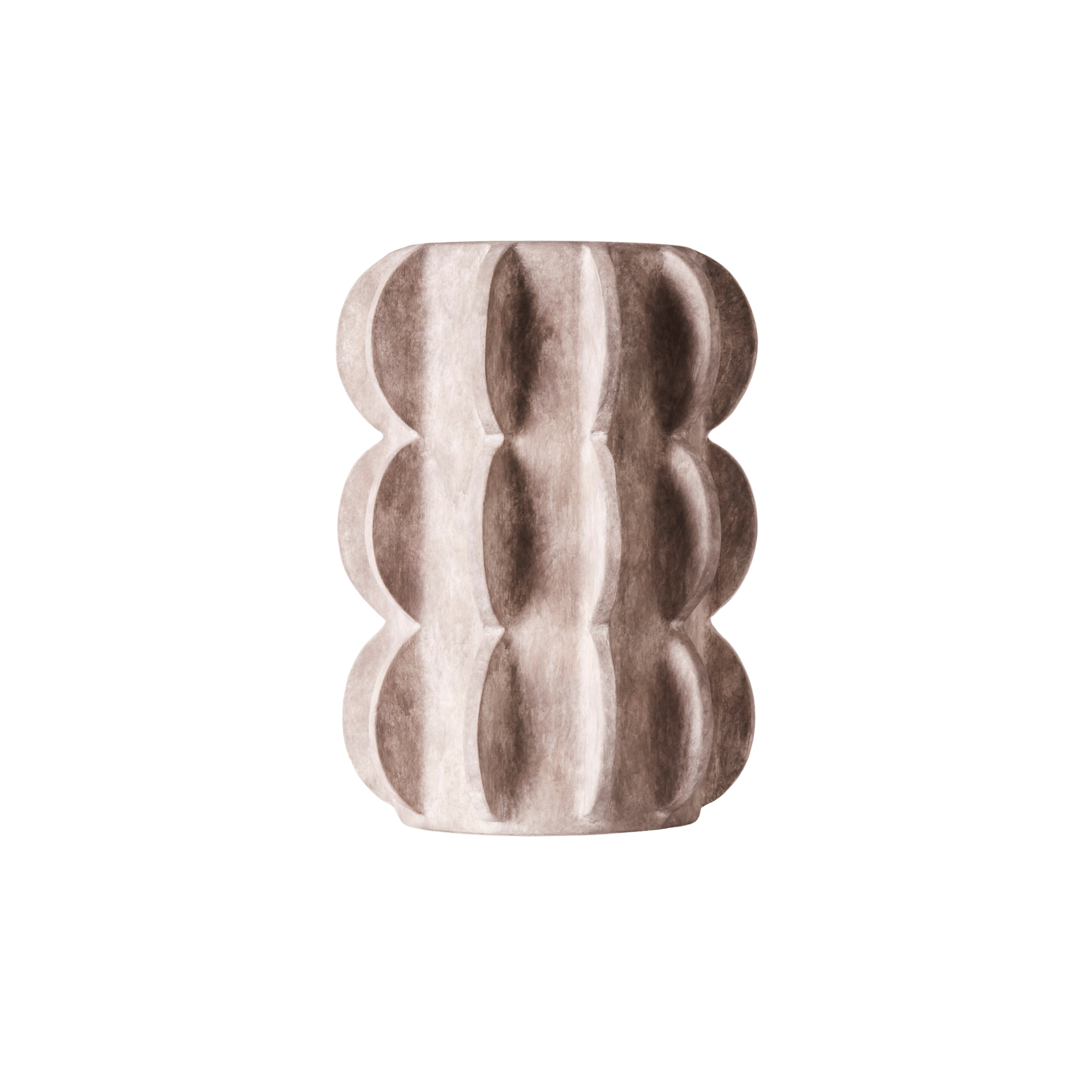 Arcissimo Vase Grey Large - Ceramic Floor Vase - Dusty Deco - THAT COOL LIVING