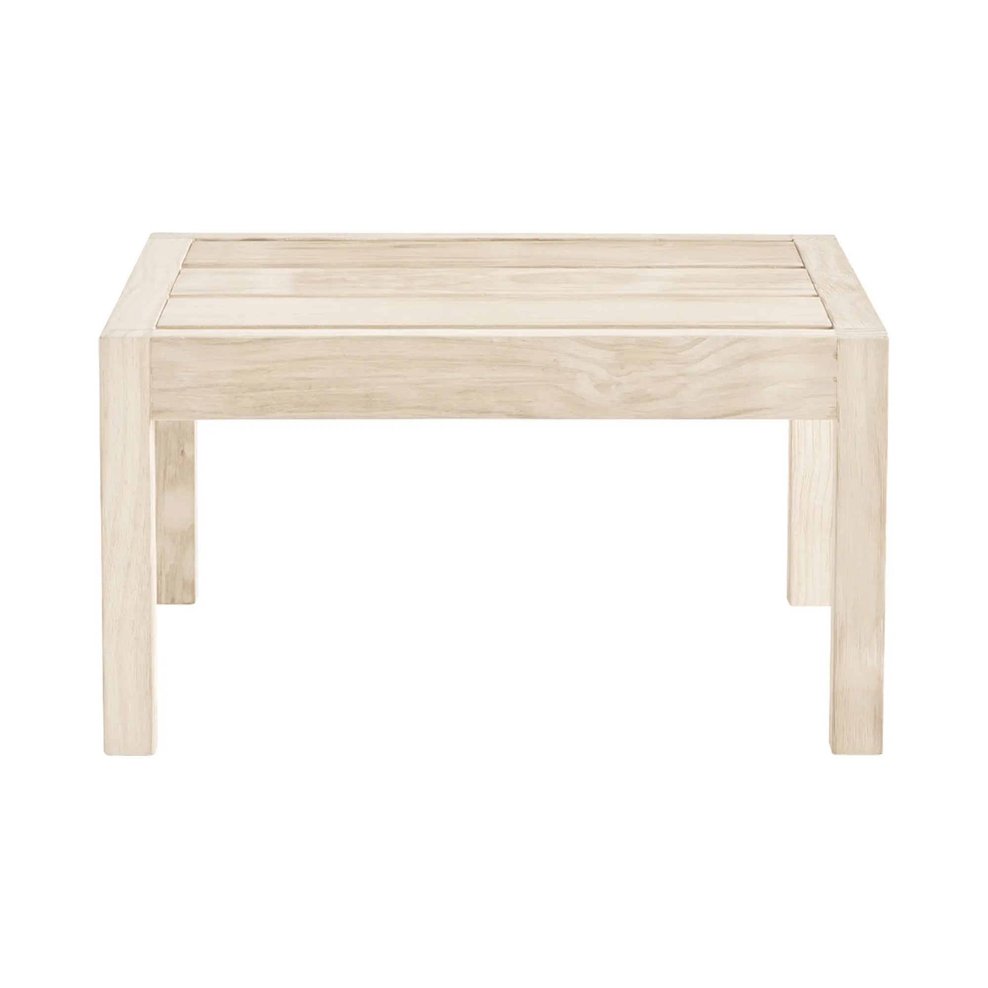 Handcrafted Side Table made from Accoya Pinewood for Outdoor Use