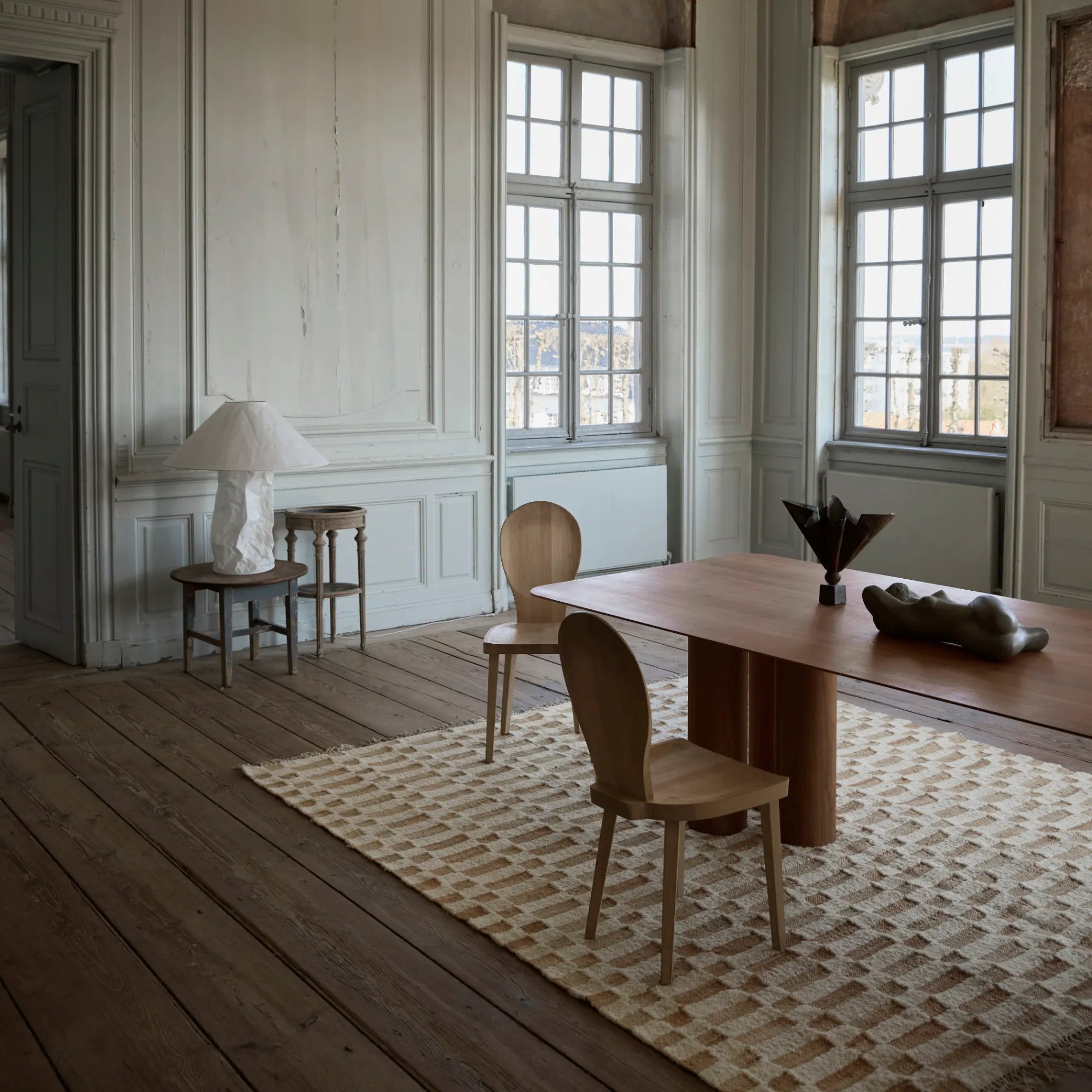 Close-up of the soft and luxurious texture of Rug No23