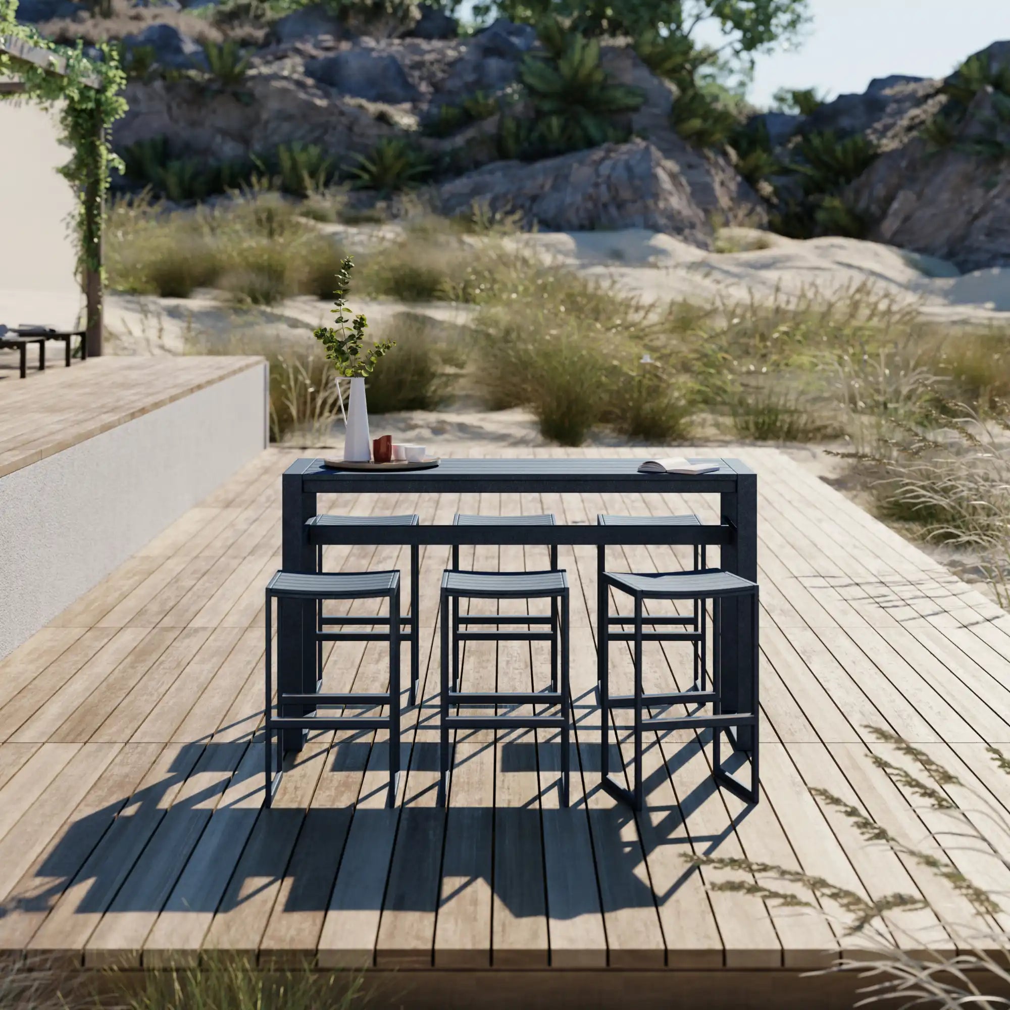 Eos Backless Bar Stool - THAT COOL LIVING