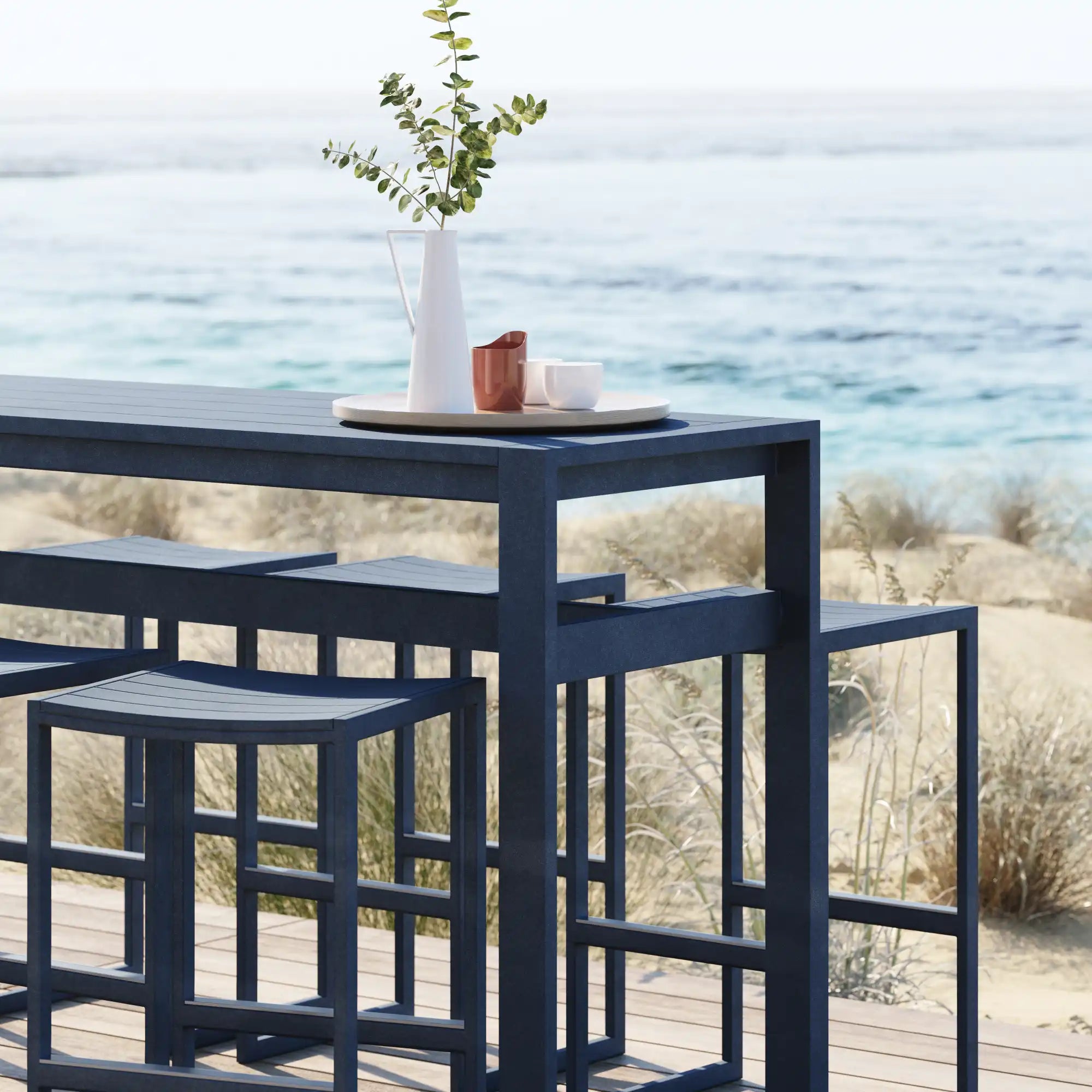 Eos Backless Bar Stool - THAT COOL LIVING