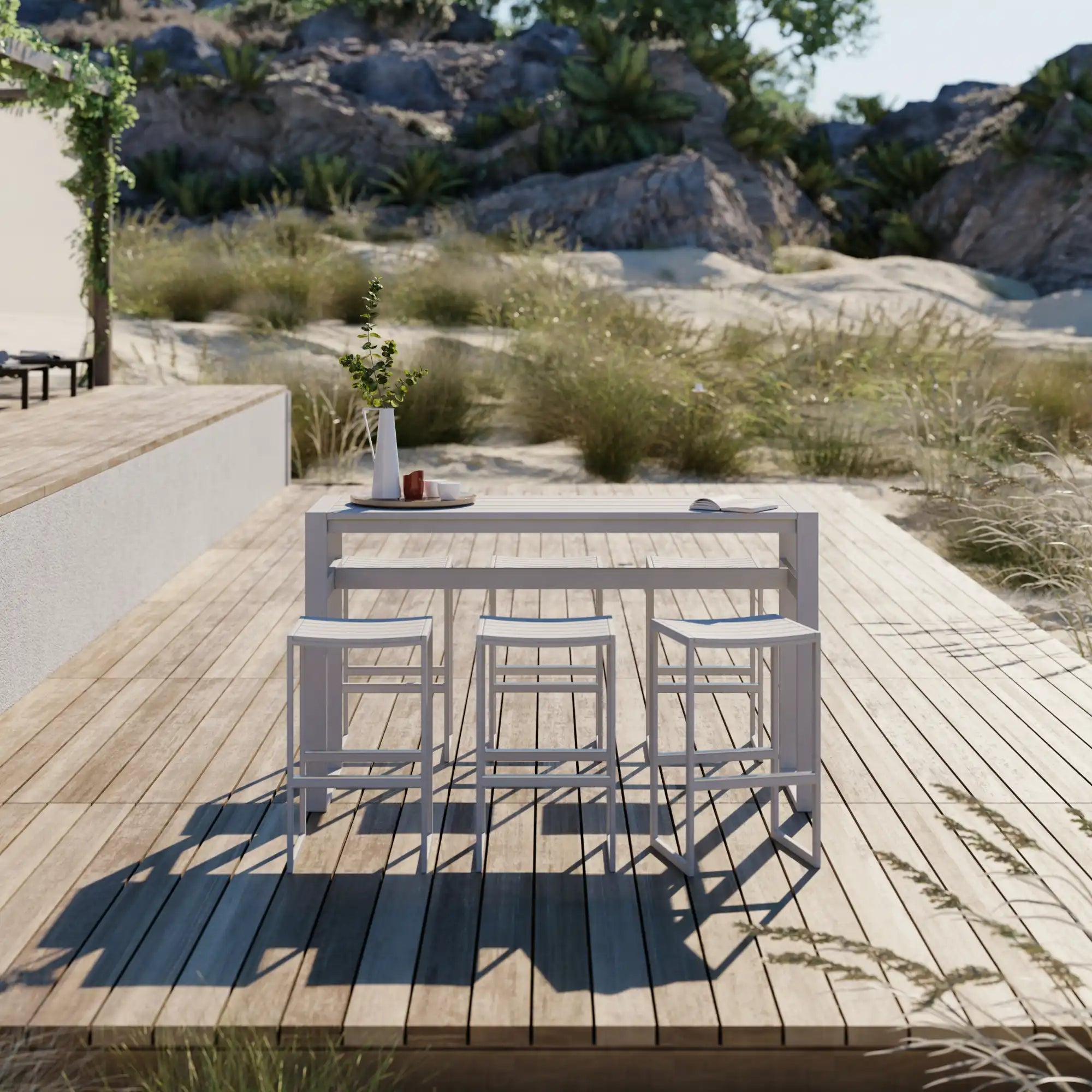 Eos Backless Bar Stool - THAT COOL LIVING
