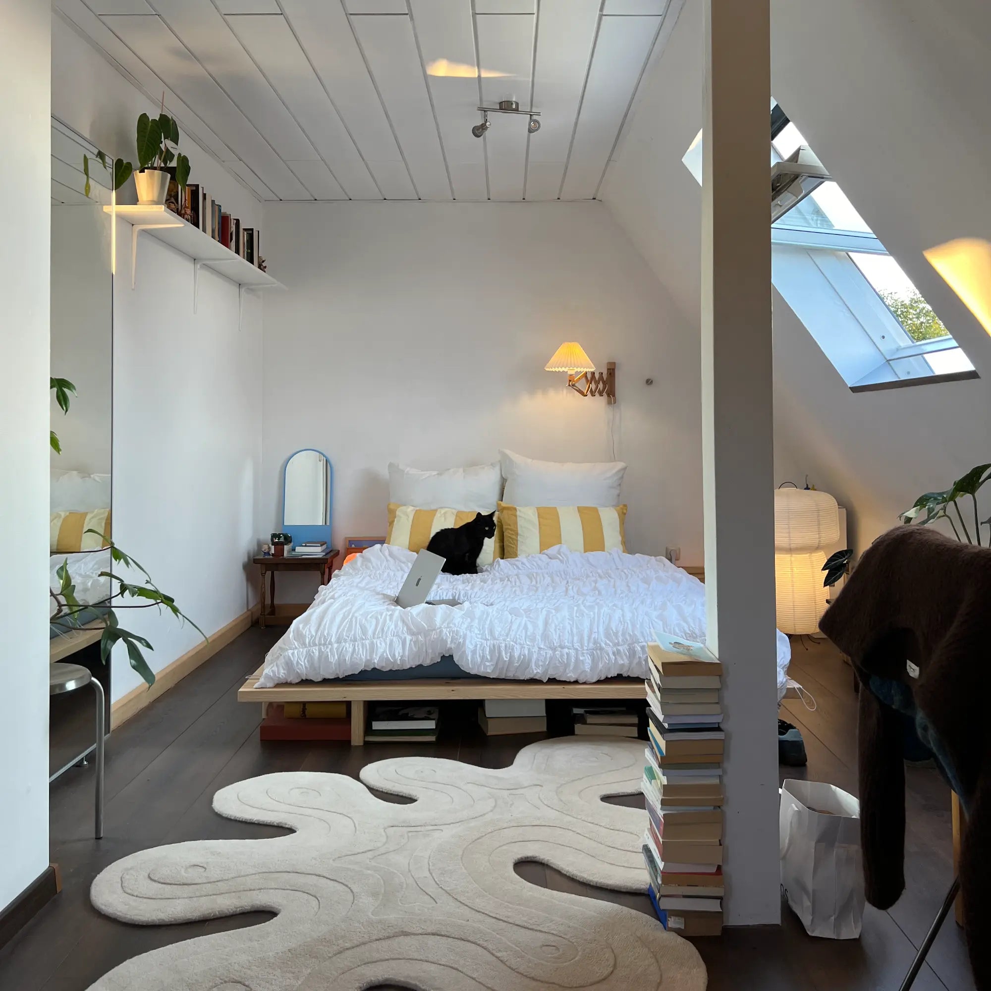 Stylish and minimalist Japan Bed - Raw with a natural wood finish, perfect for modern interior design