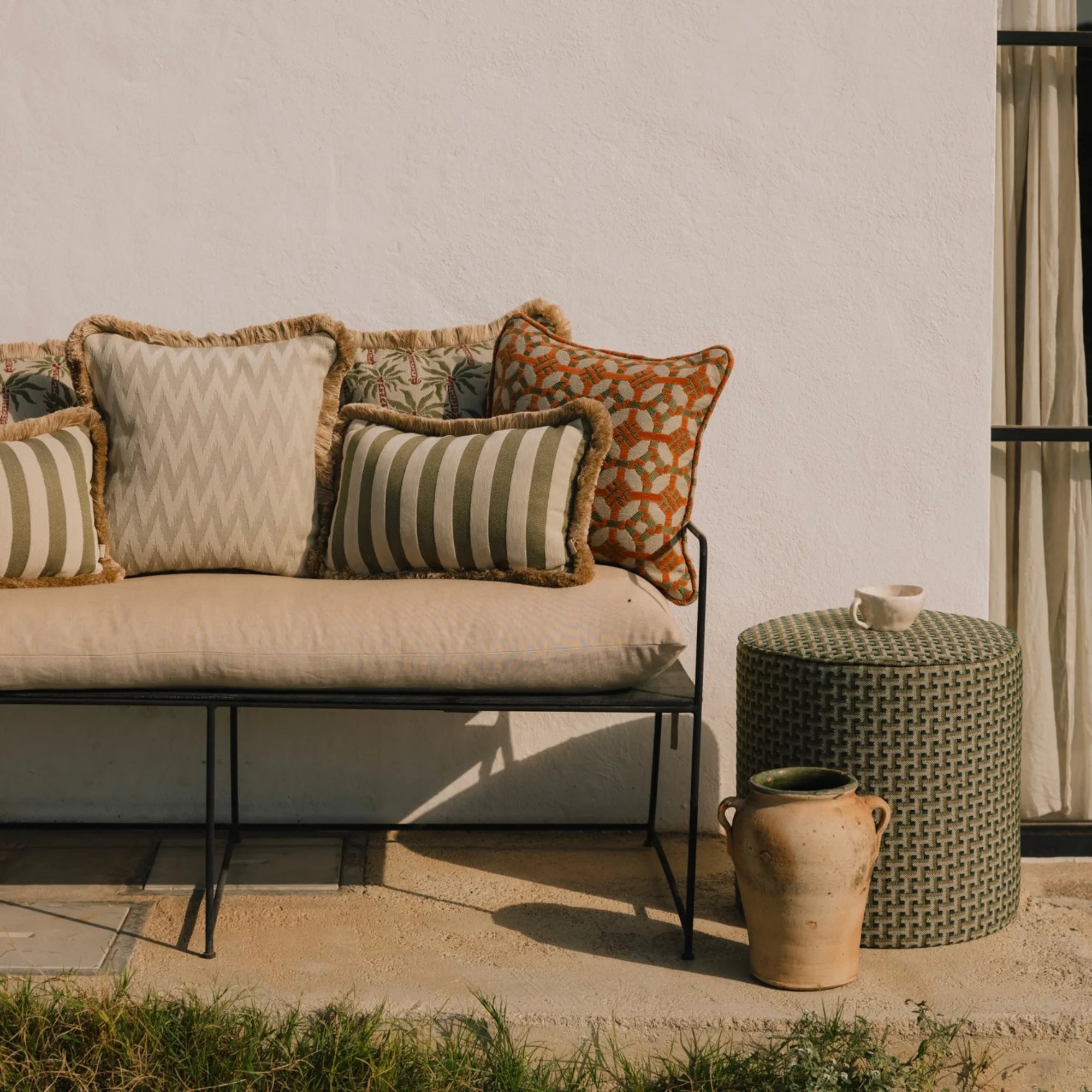The Tropical Sunset Cushion Set - S - THAT COOL LIVING