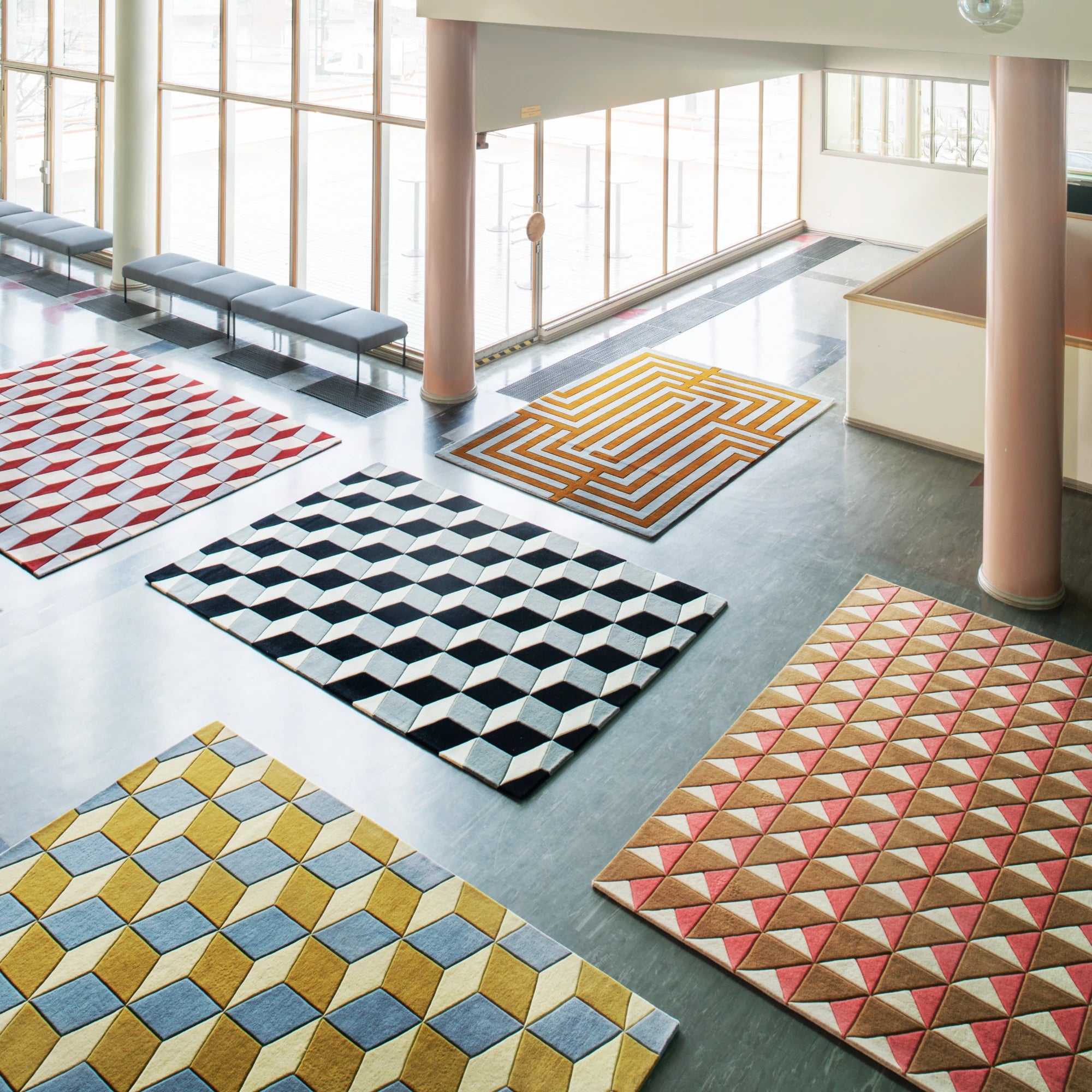 Illusion Wool Rug - THAT COOL LIVING
