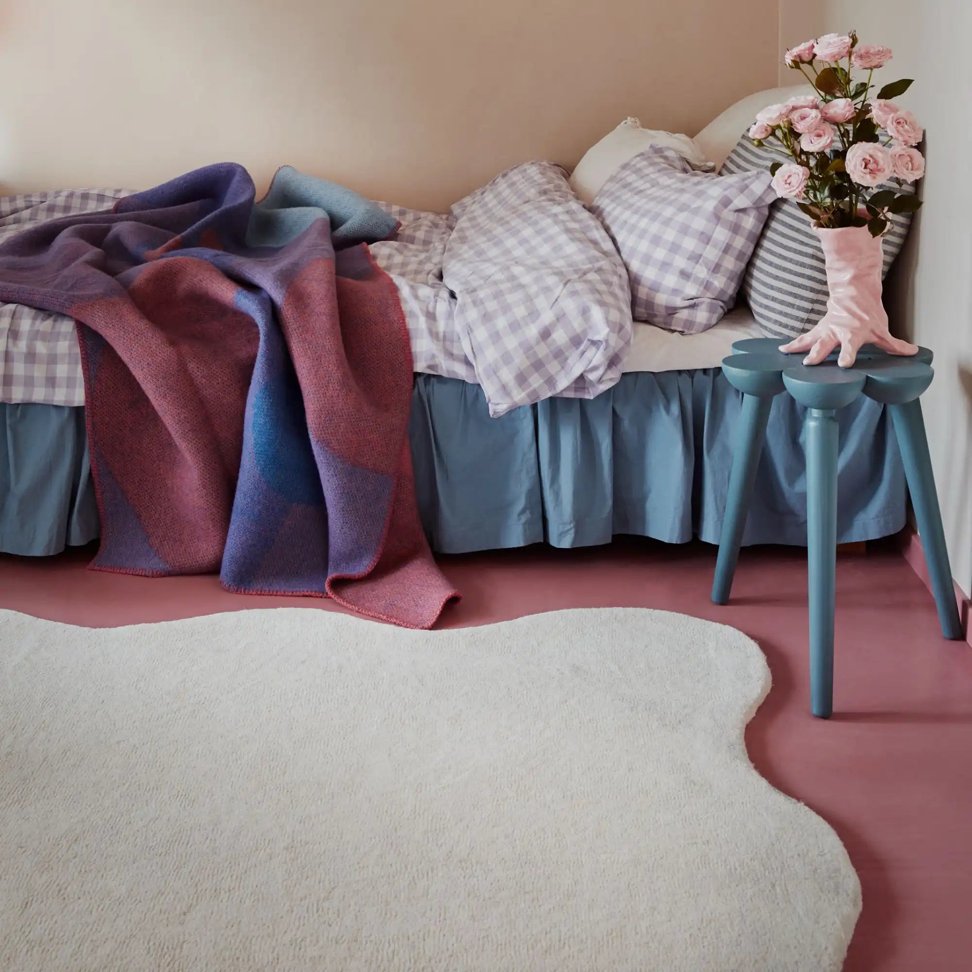 Scallop Wool Rug - THAT COOL LIVING