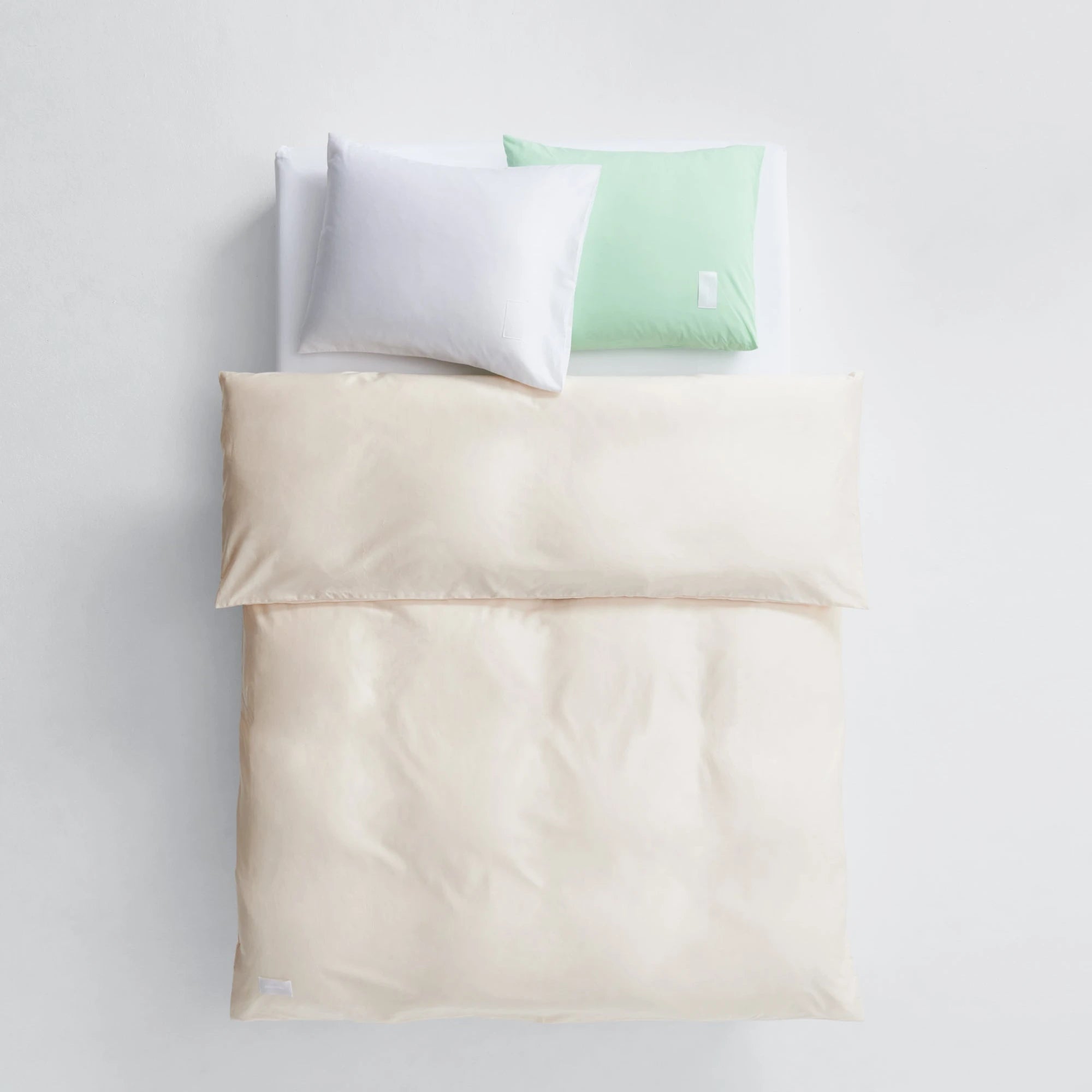 Pure Sateen Duvet Cover - Pearl - THAT COOL LIVING