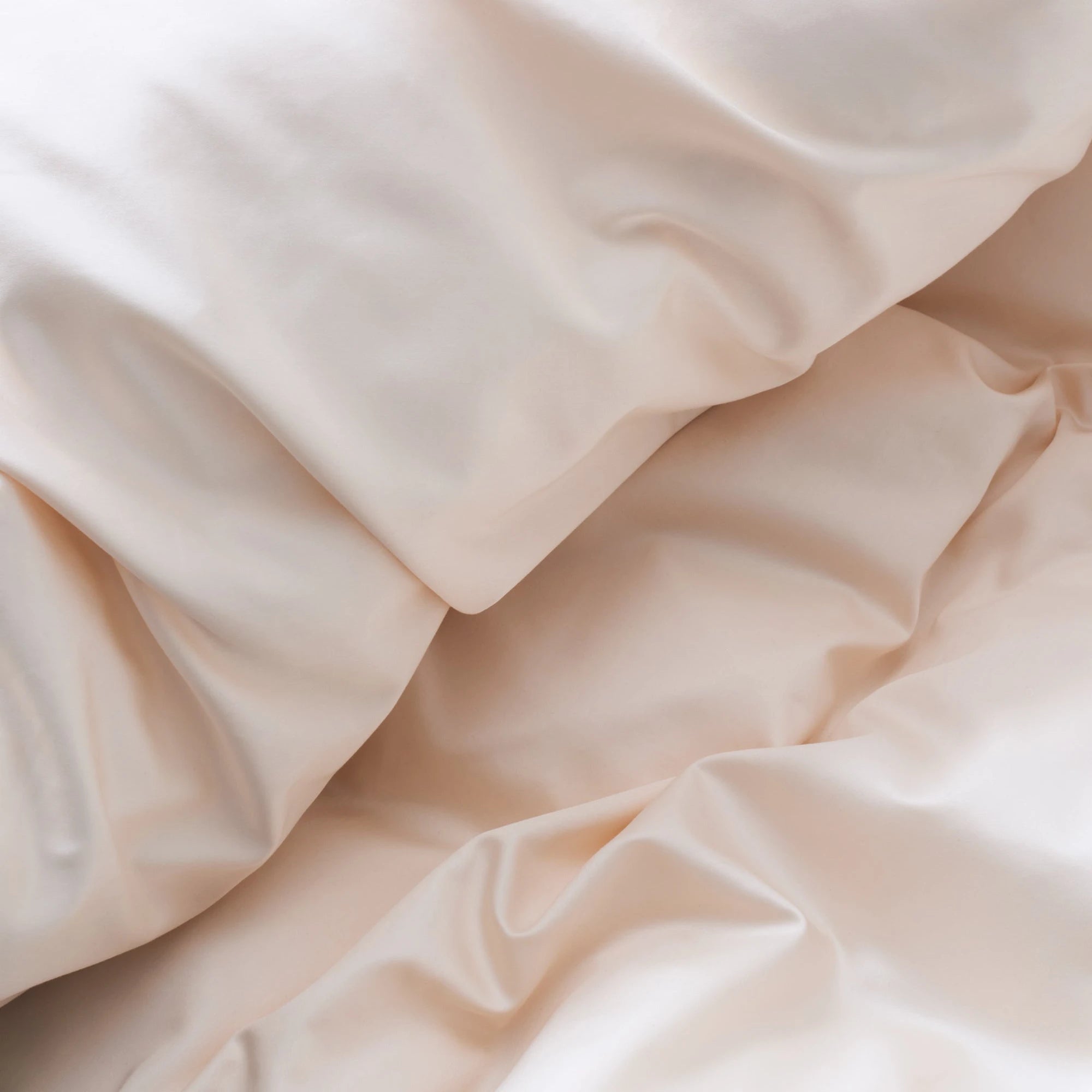 Pure Sateen Duvet Cover - Pearl - THAT COOL LIVING