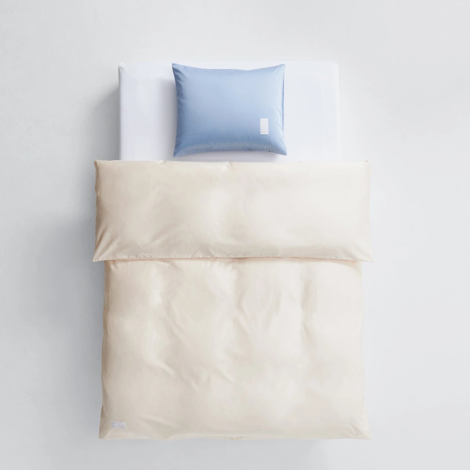 Pure Sateen Duvet Cover - Pearl - THAT COOL LIVING