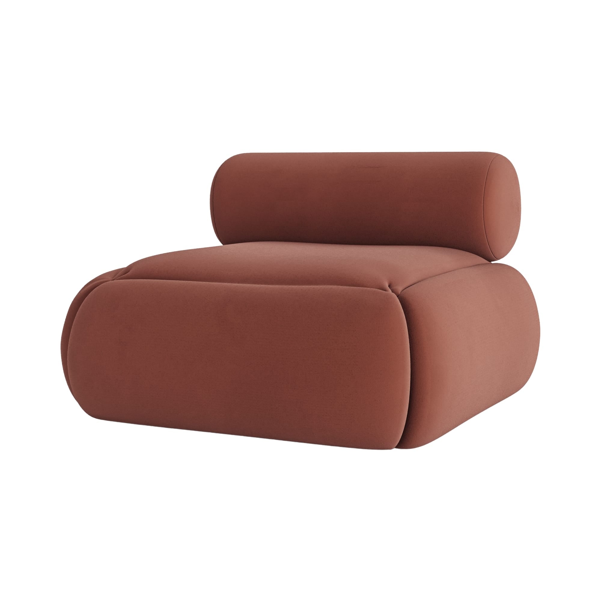 Lupin Sofa with built-in cup holders and USB charging ports for ultimate convenience