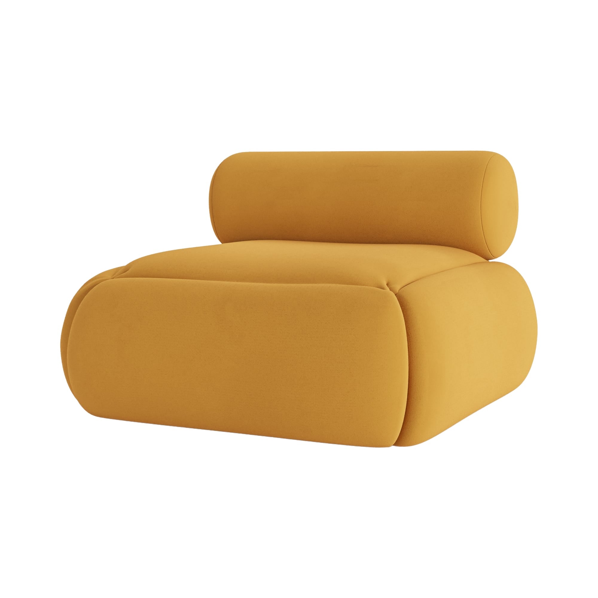 Lupin Sofa with tufted backrest and armrests for a classic and elegant design