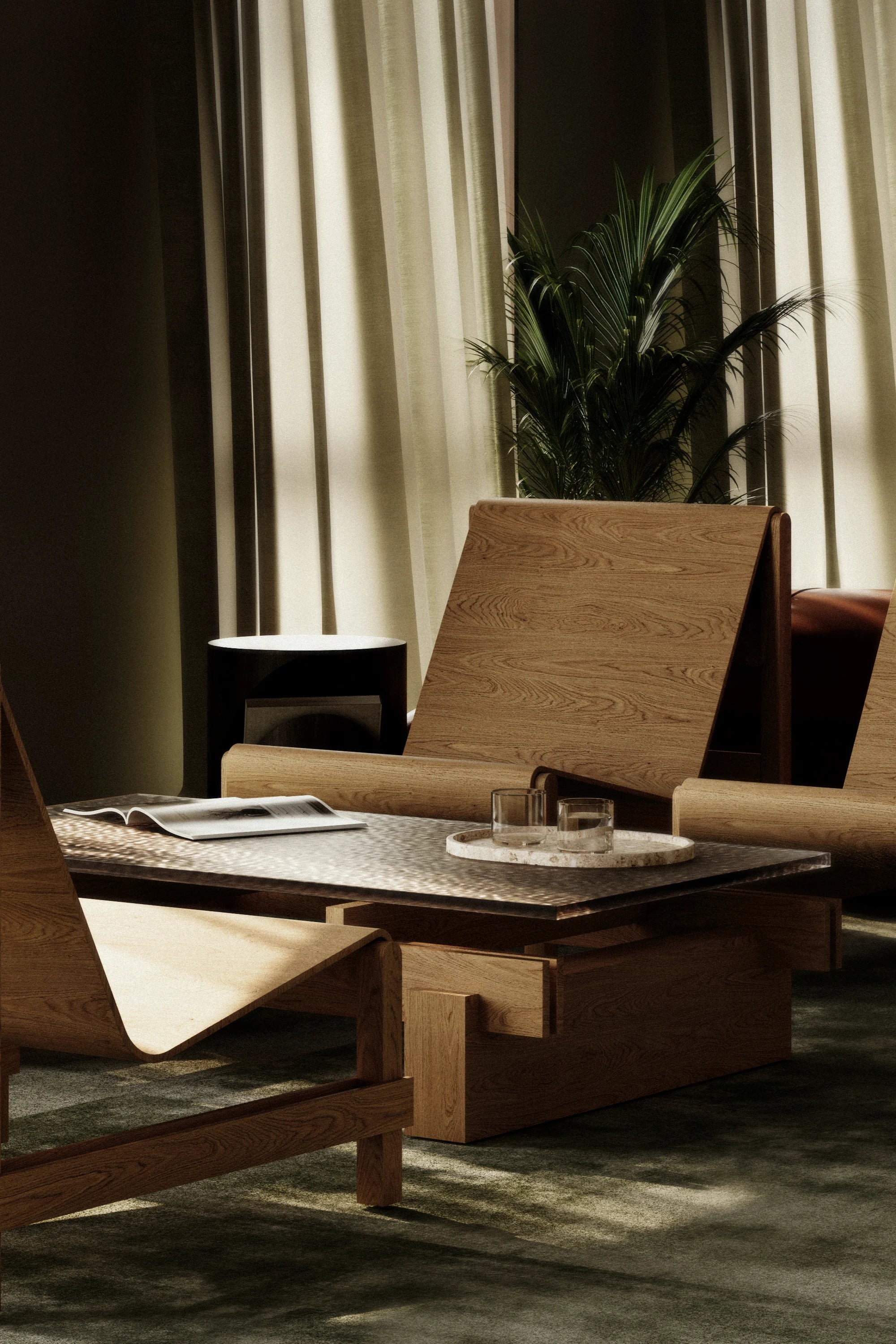 Slit Coffee Table - THAT COOL LIVING