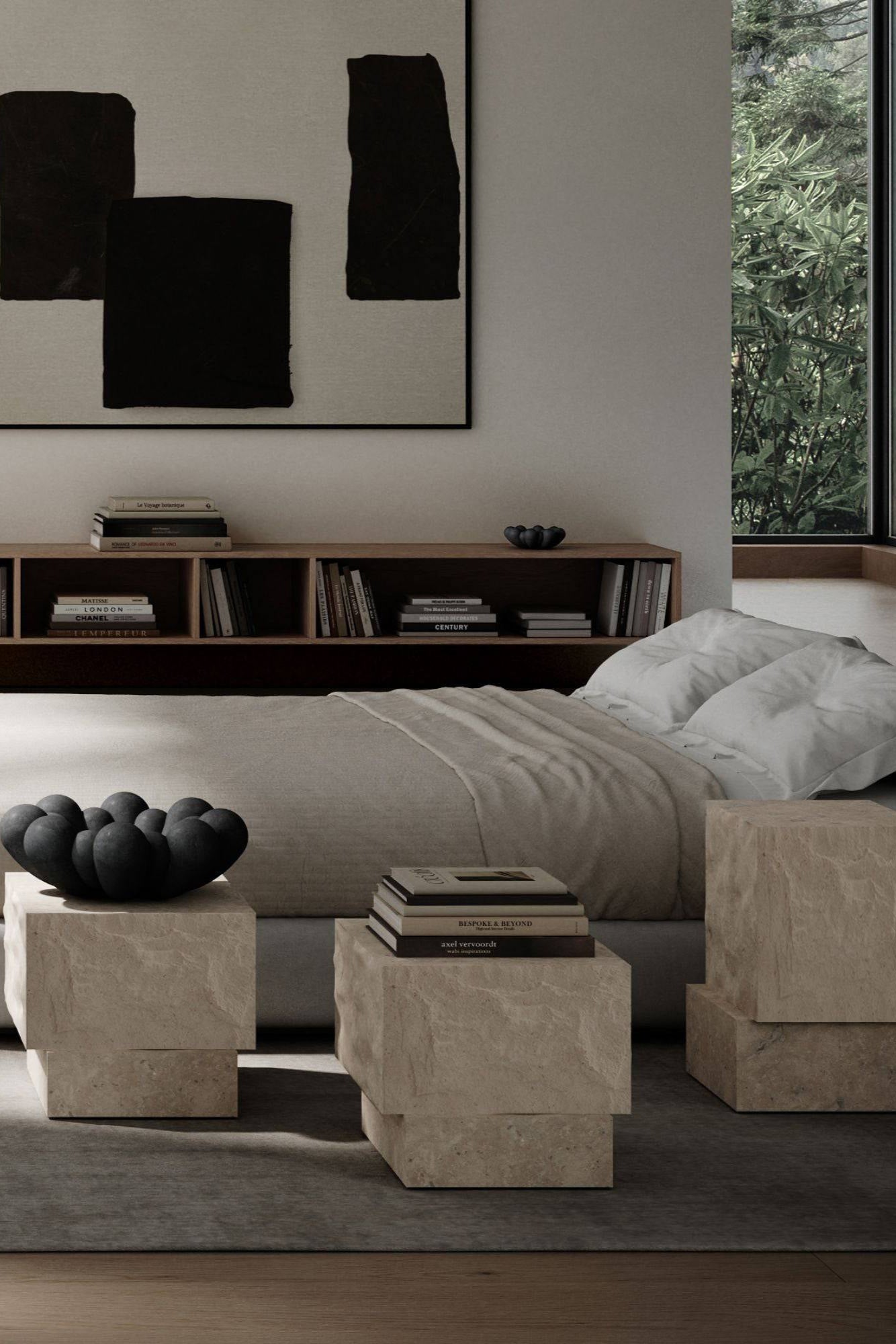 Temple Coffee Table - Tall - THAT COOL LIVING