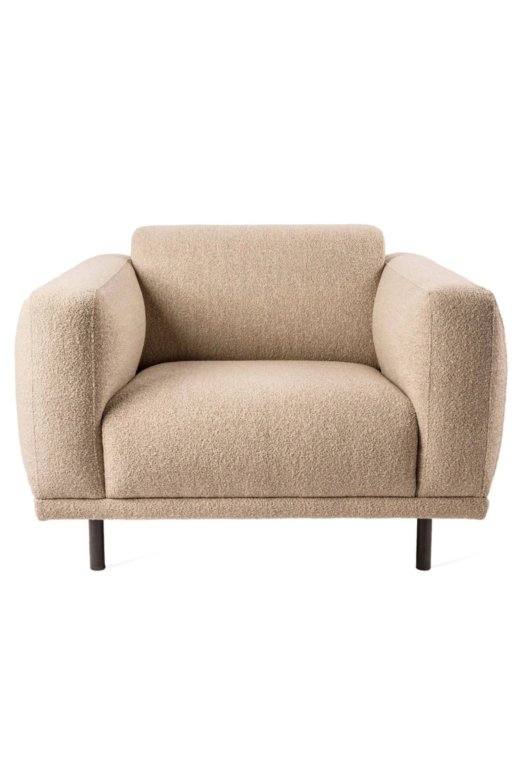 Chaise Longue Teddy - Beige
