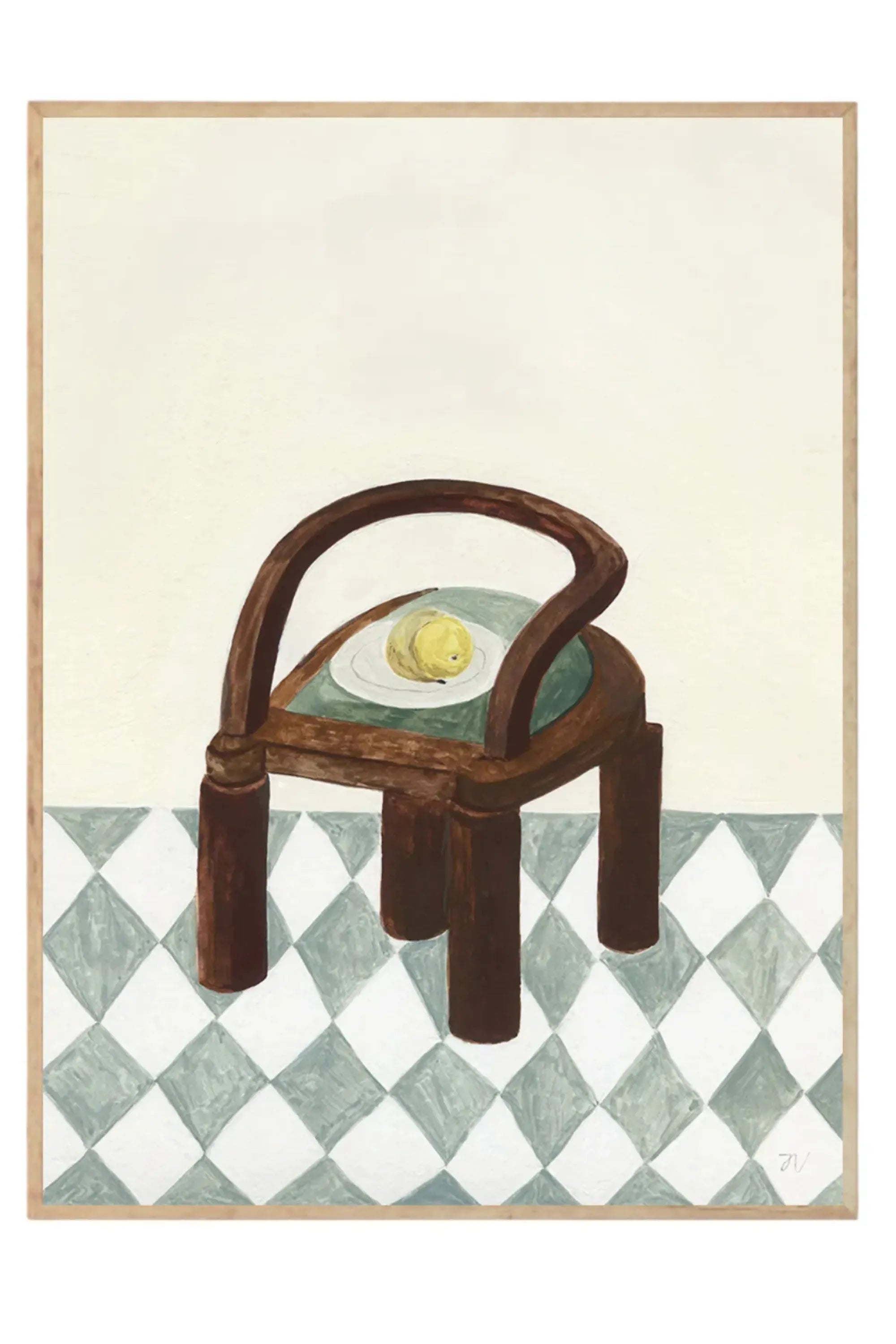 Chair with Fruit - THAT COOL LIVING