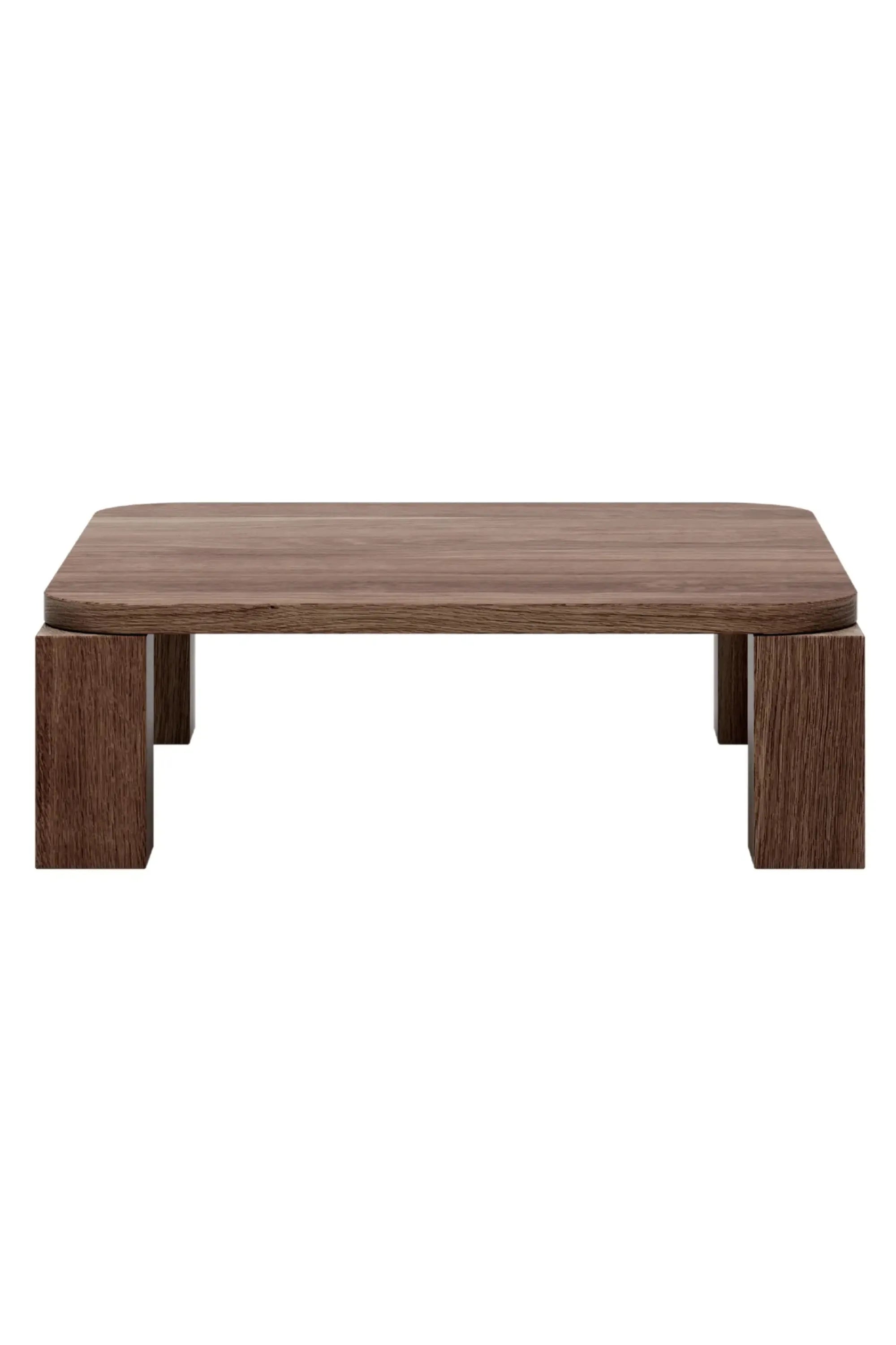 Atlas Coffee Table - Low - Fumed Oak - THAT COOL LIVING