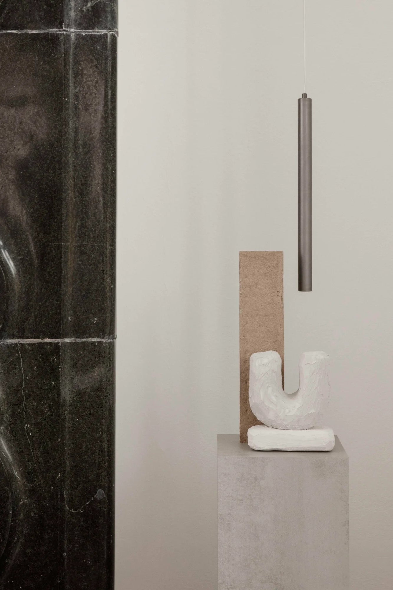 Pipe Pendant Light - Raw Cast Aluminium - THAT COOL LIVING