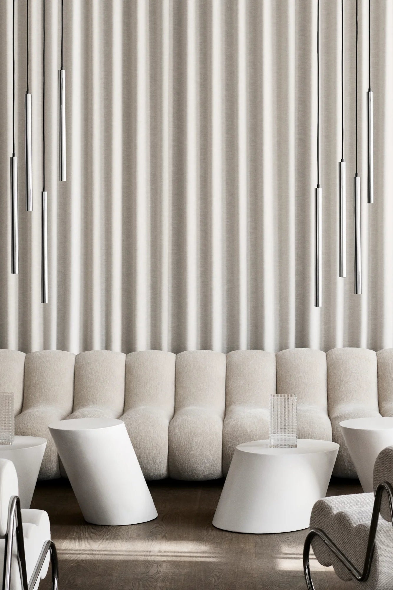 Pipe Pendant Light - White - THAT COOL LIVING