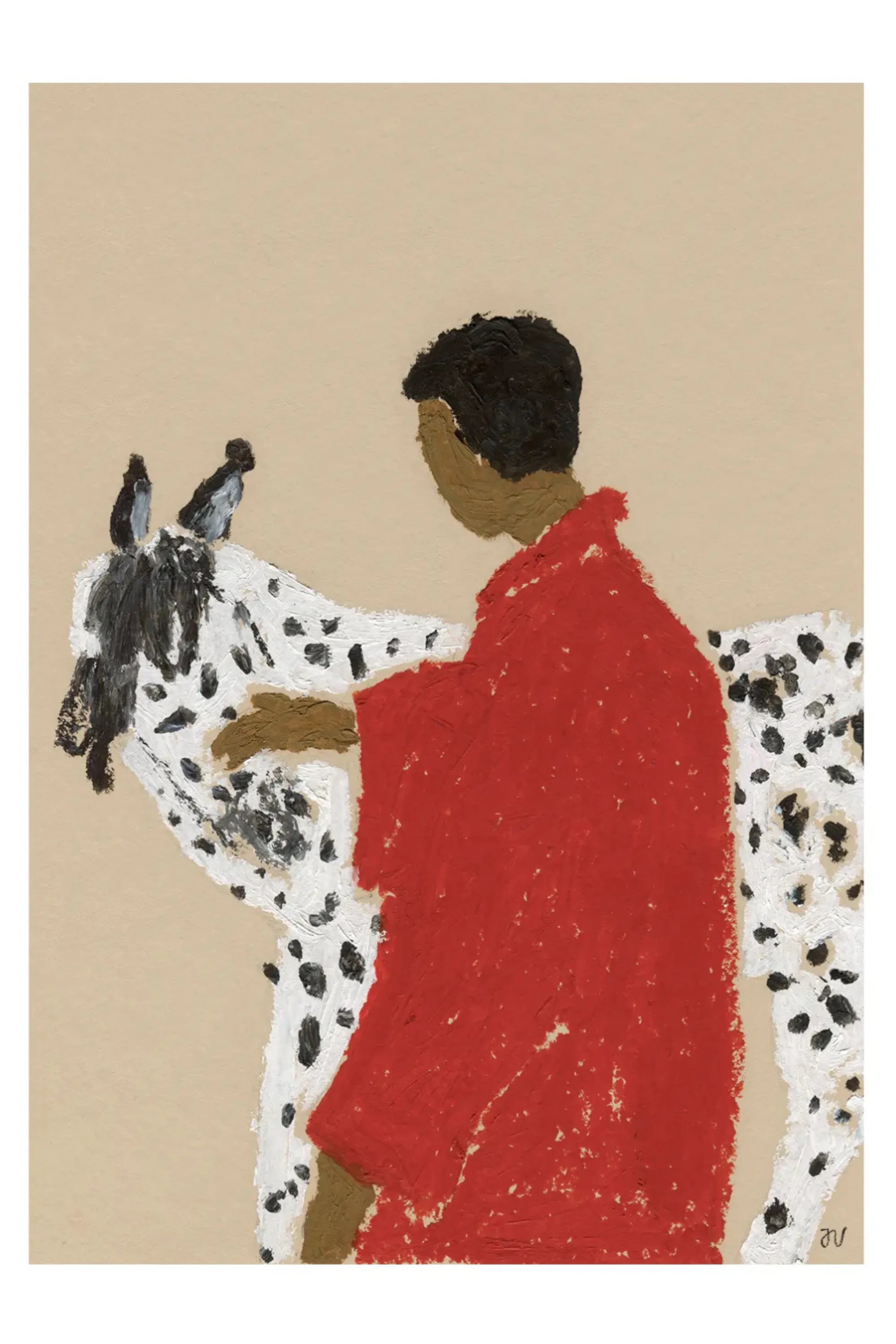 Cheval tacheté