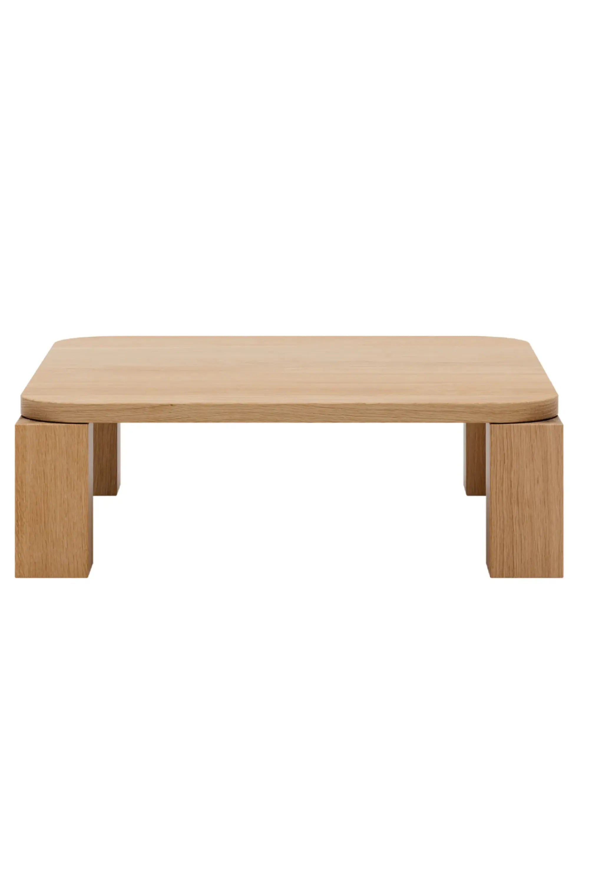 Atlas Coffee Table - Low - Oak - THAT COOL LIVING