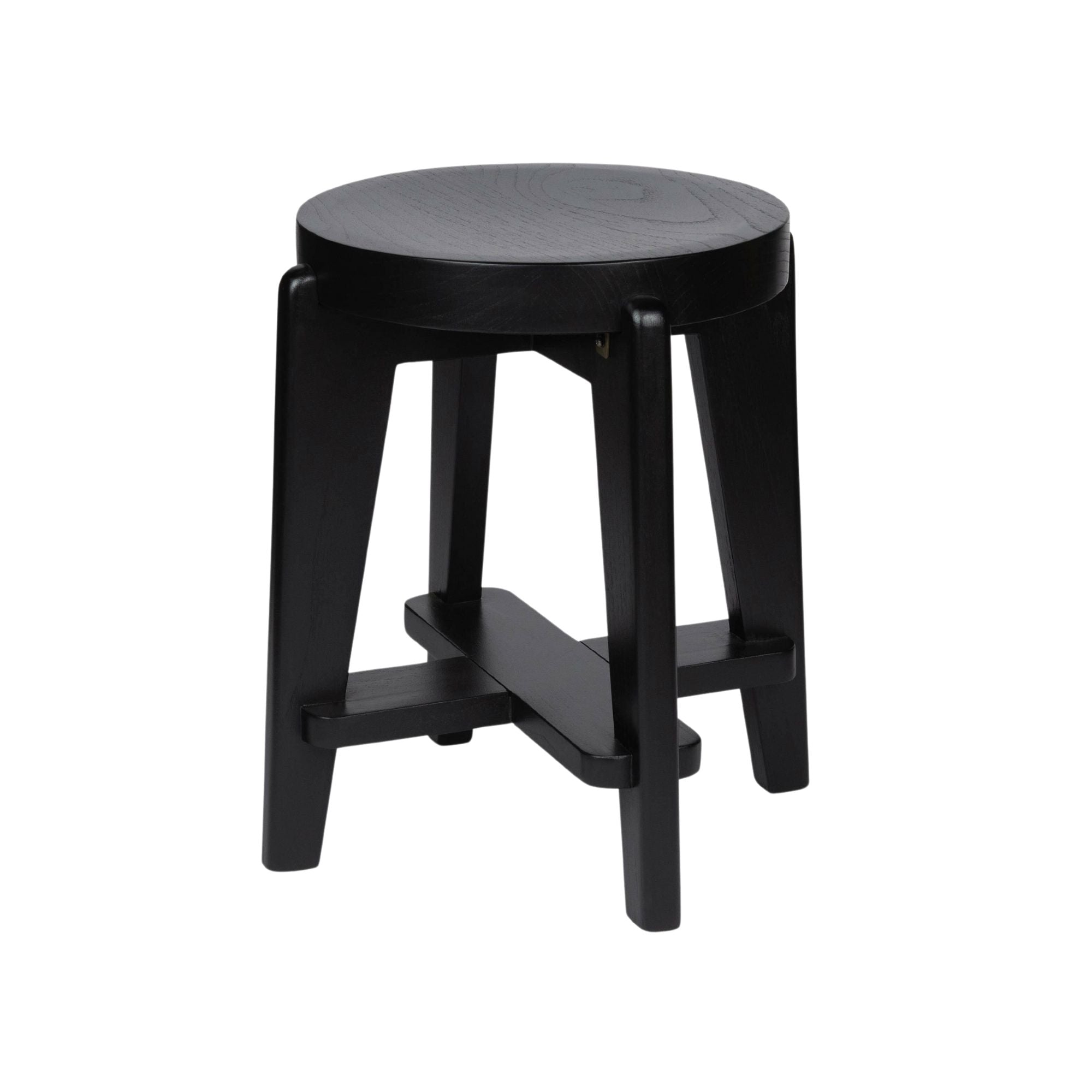 Wood Bar Stool - Low - THAT COOL LIVING