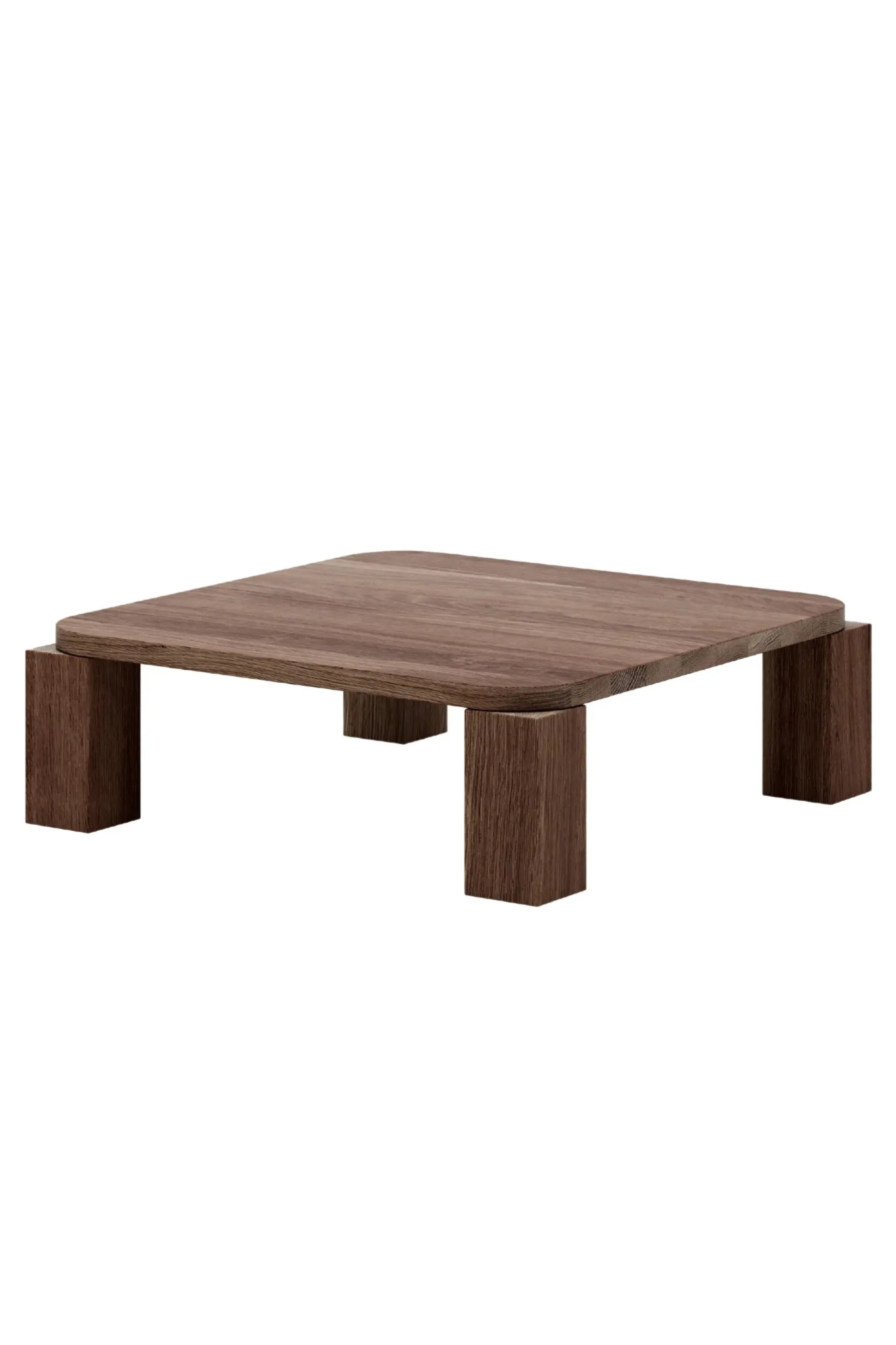 Atlas Coffee Table - Low - Oak - THAT COOL LIVING
