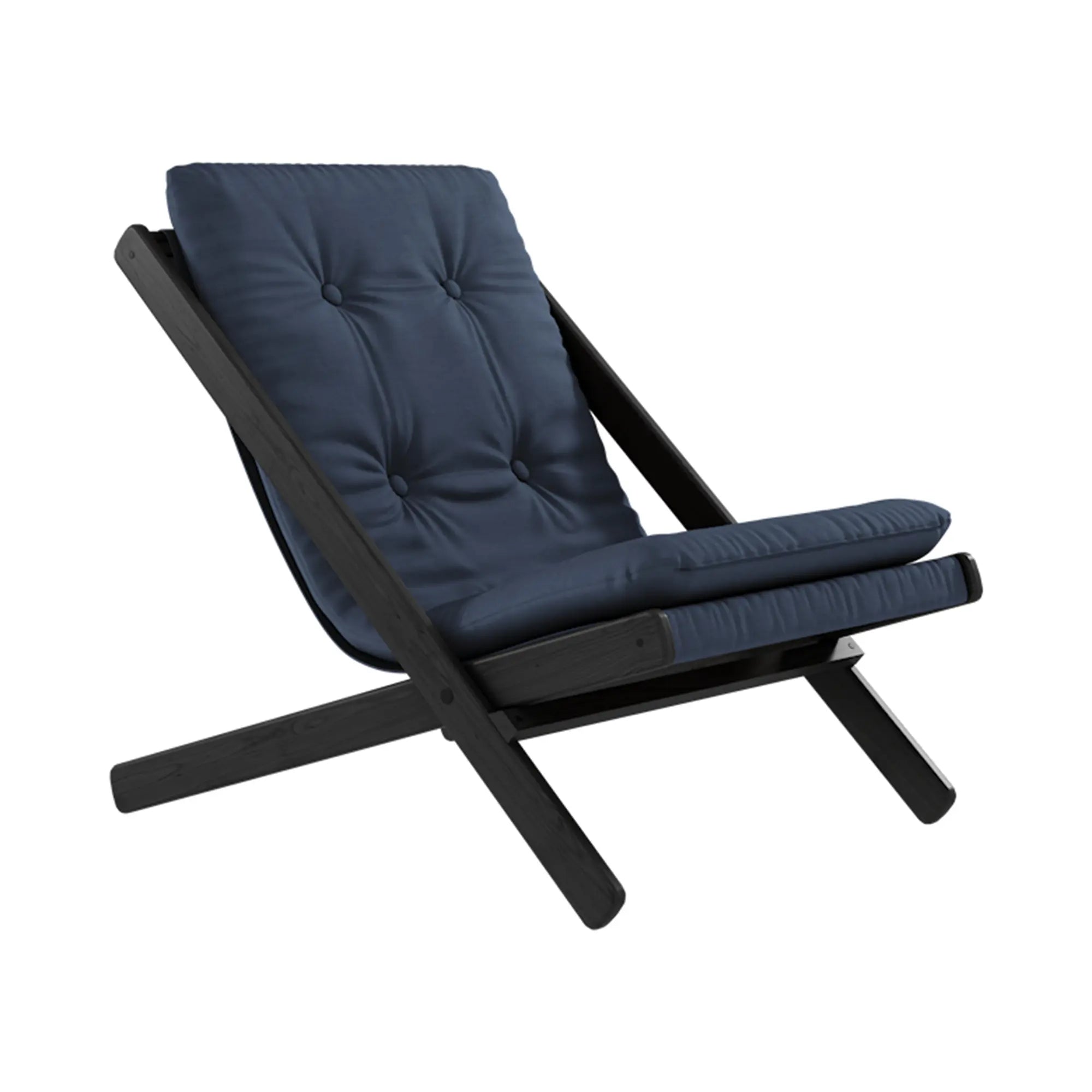 Reliable Boogie Futon Chair in lime green fabric with weight capacity of 300 lbs