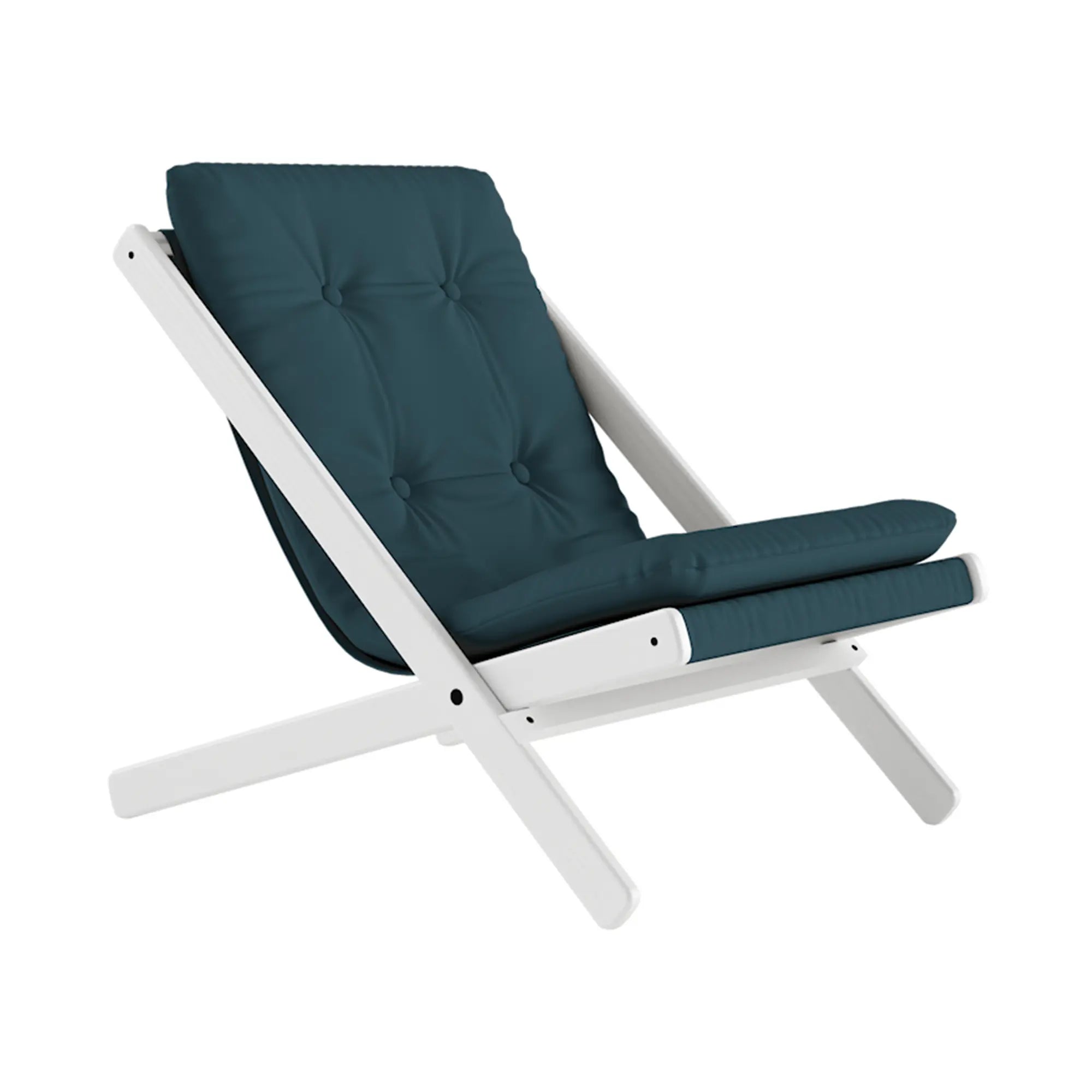 Fashionable Boogie Futon Chair in bronze fabric with elegant and sophisticated style