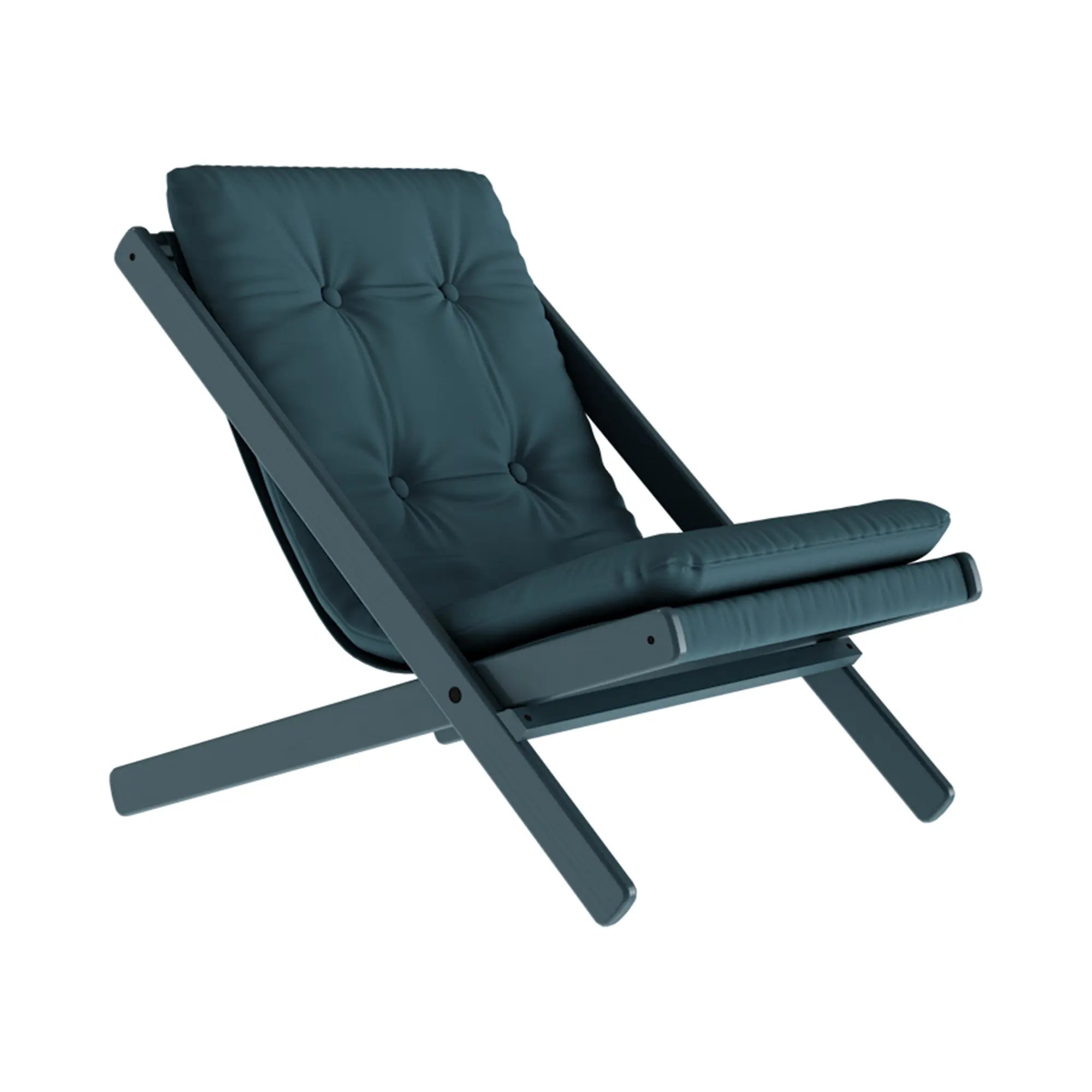 Modern Boogie Futon Chair with comfortable cushioned seat and sleek design