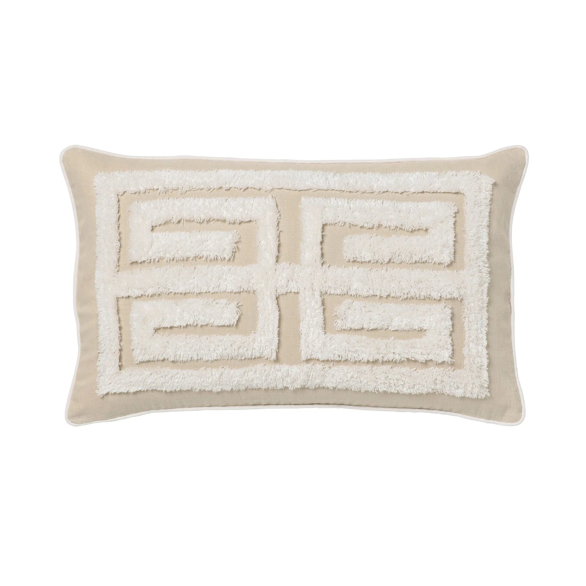 Beautiful Cleo Cushion Cover in vibrant red, with intricate embroidered details and soft, luxurious fabric, perfect for adding a pop of color to any room