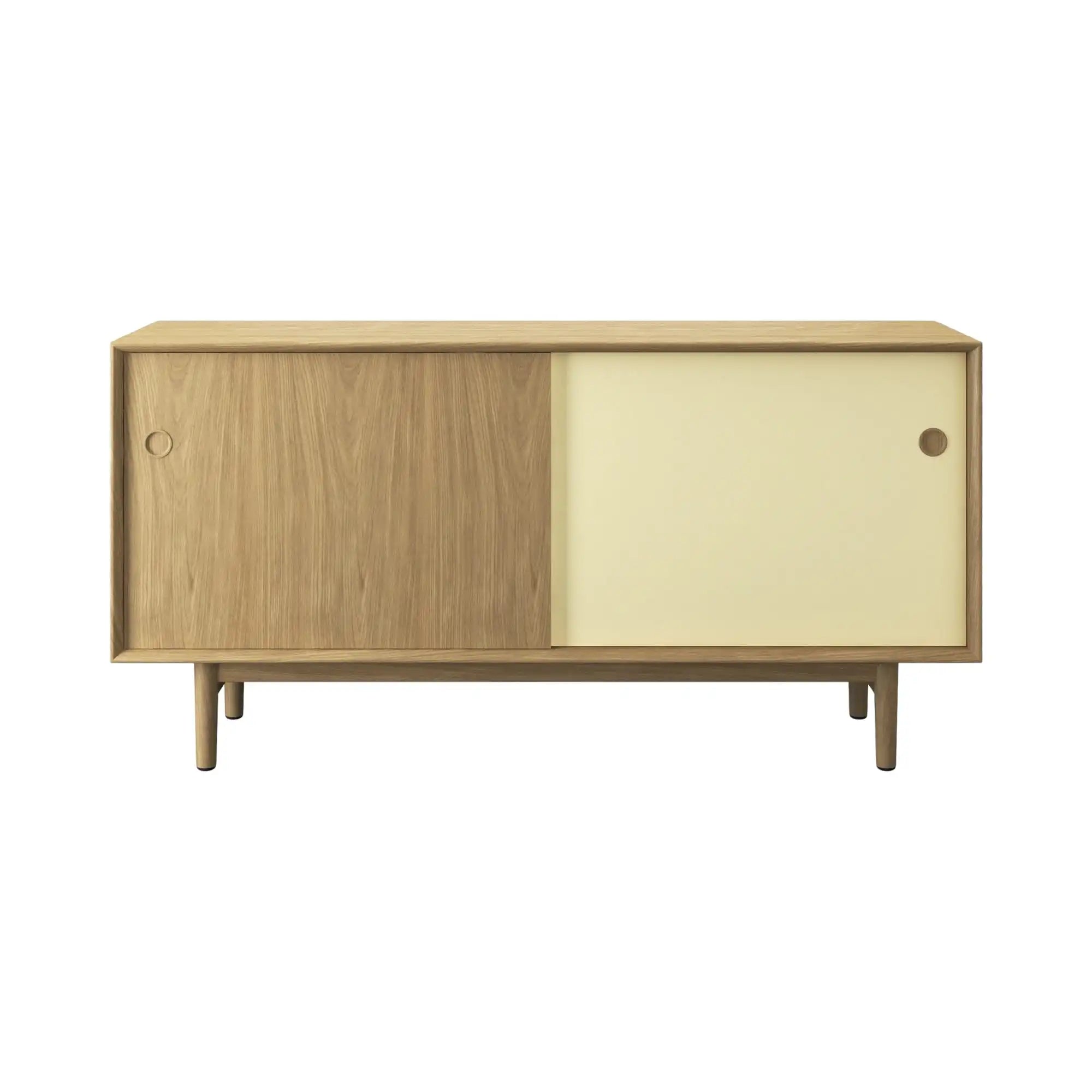 Modern and elegant No 11 Sideboard with sleek walnut finish and ample storage space for dining or living room