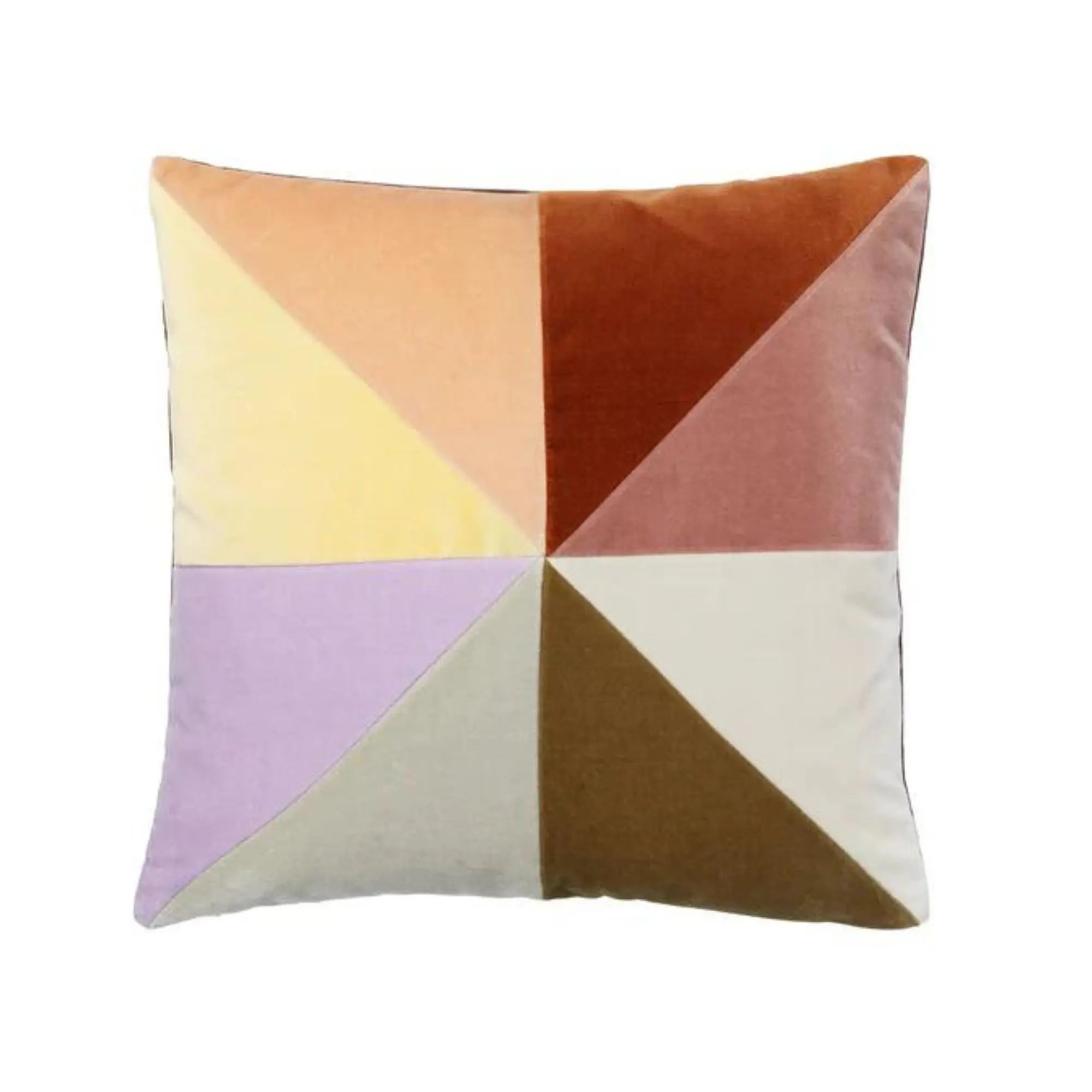Suki Cushion - Soft and comfortable square cushion in blue color