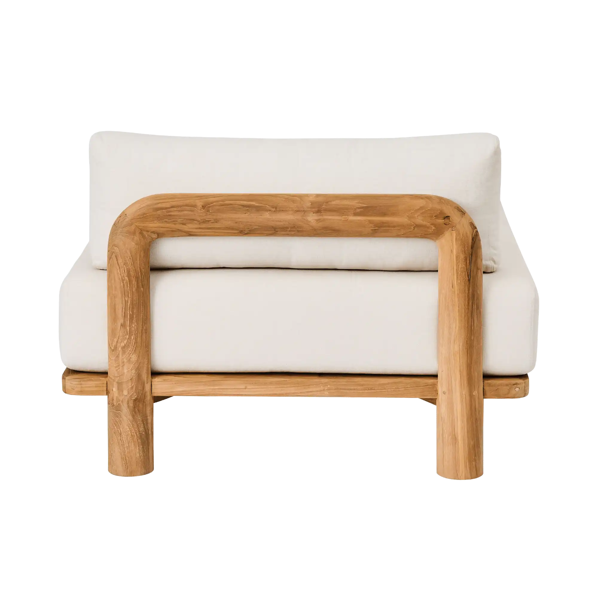 Teak Sofa Chaise Module - THAT COOL LIVING