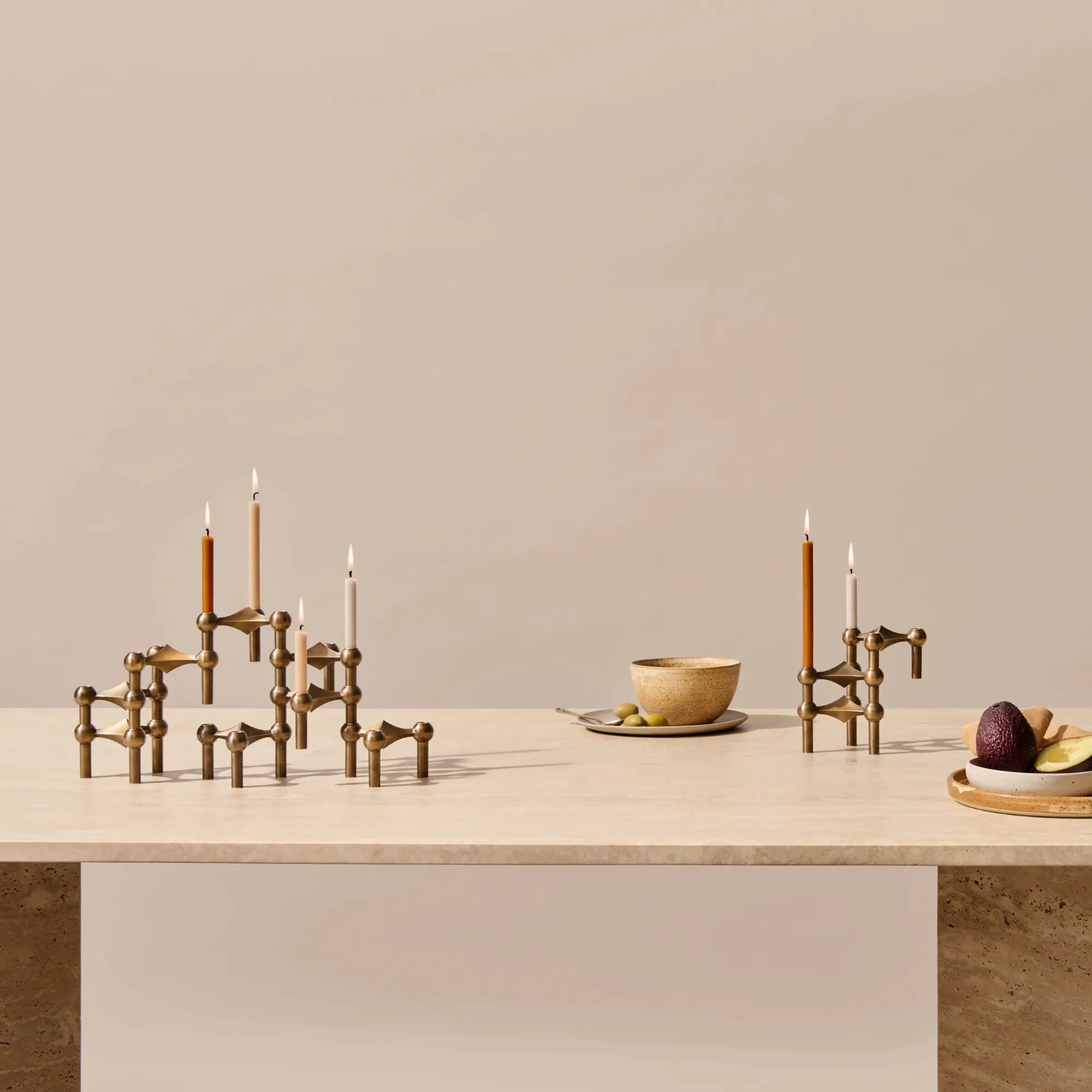 Illuminate your space with this set of 12 long-lasting and fragrant candles