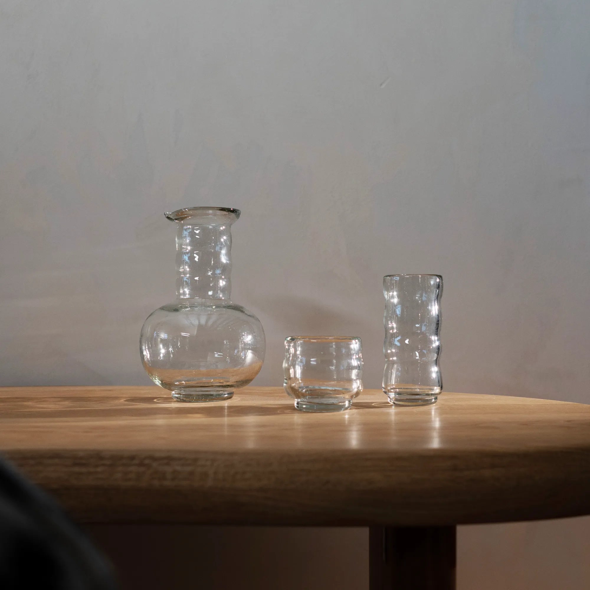 Tall and sleek drinking glasses perfect for cocktails and beverages