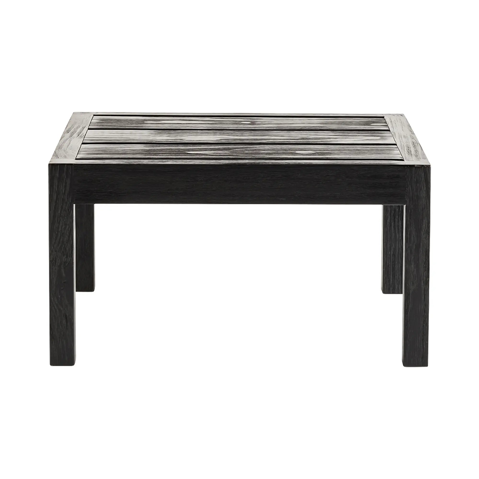 Outdoor Accoya Pinewood Side Table in Natural Finish for Patio Furniture
