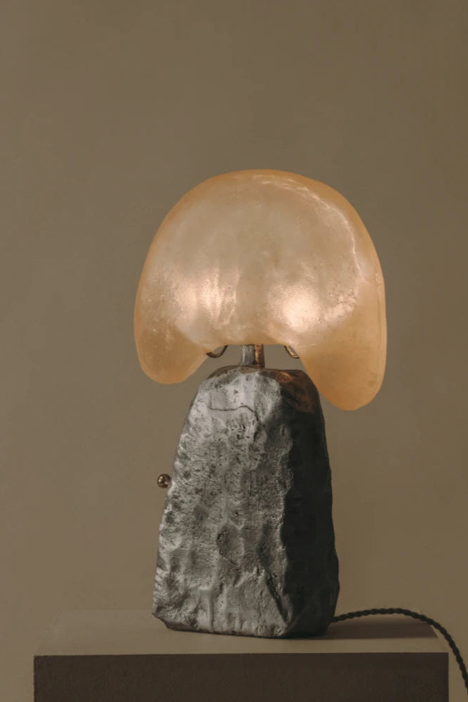 The “Cashew” Lamp is a stunning, modern lighting fixture with a unique cashew-shaped design, adding a touch of elegance and warmth to any room