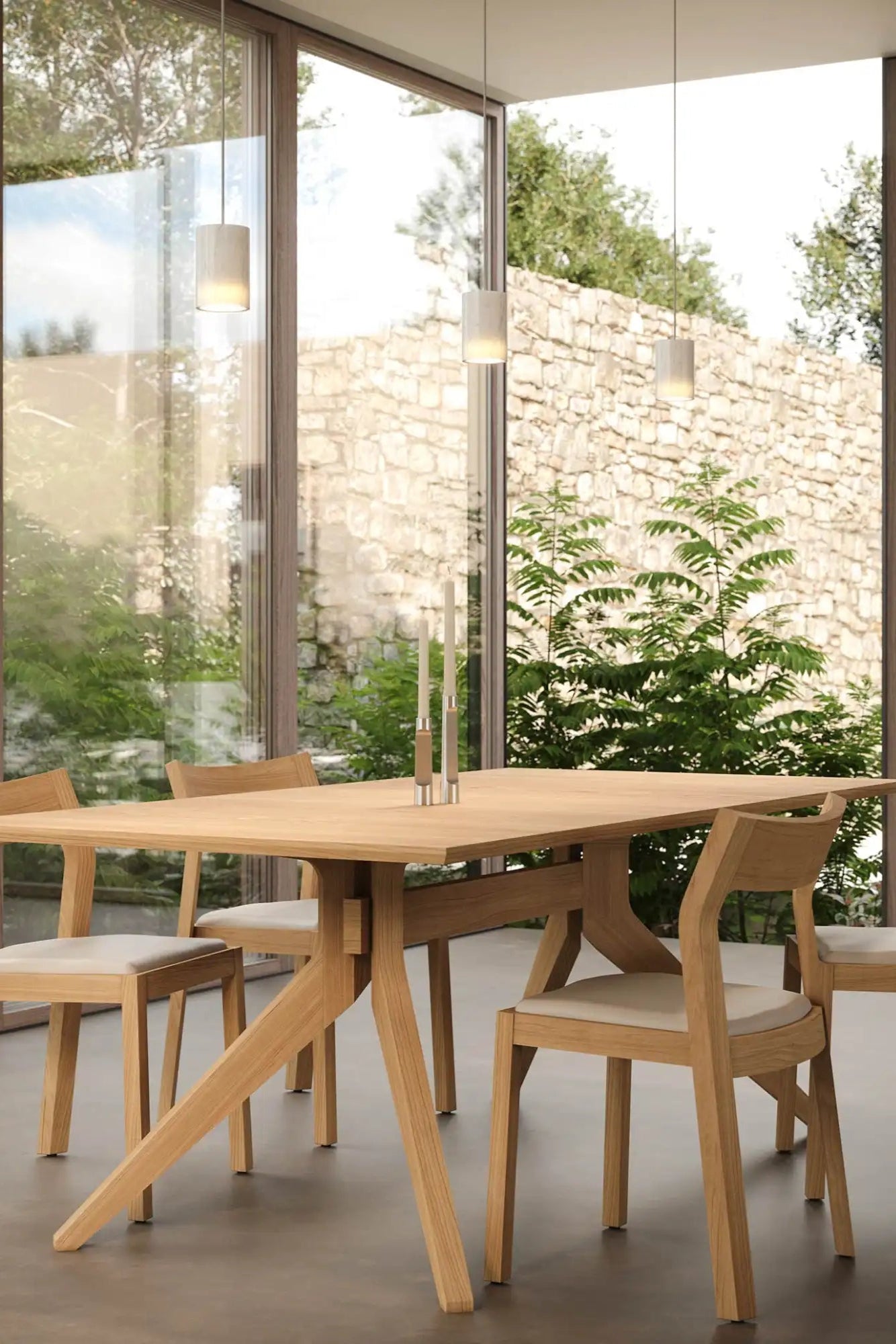 Cross Fixed Table - THAT COOL LIVING
