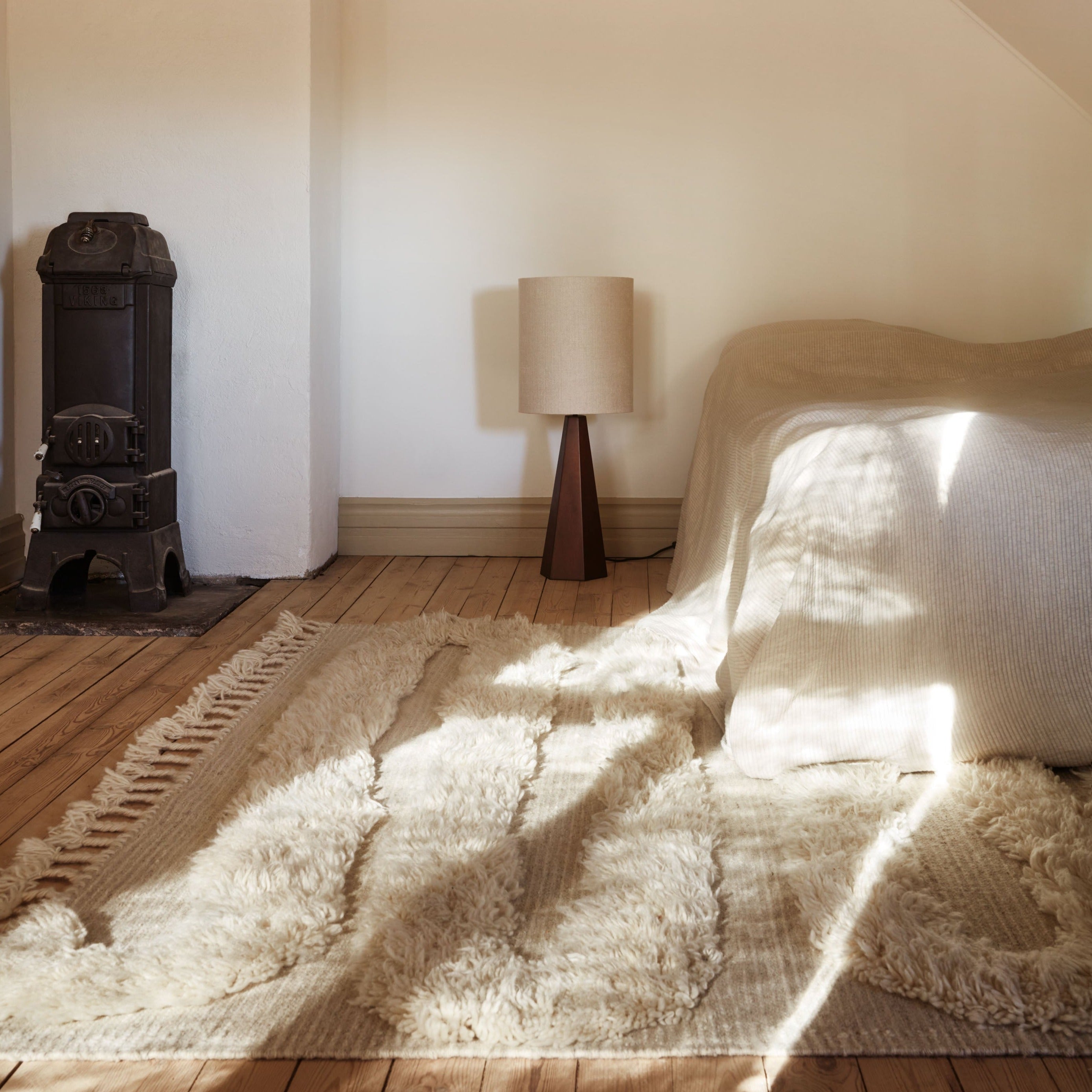 Snake Rya Off White Rug - THAT COOL LIVING