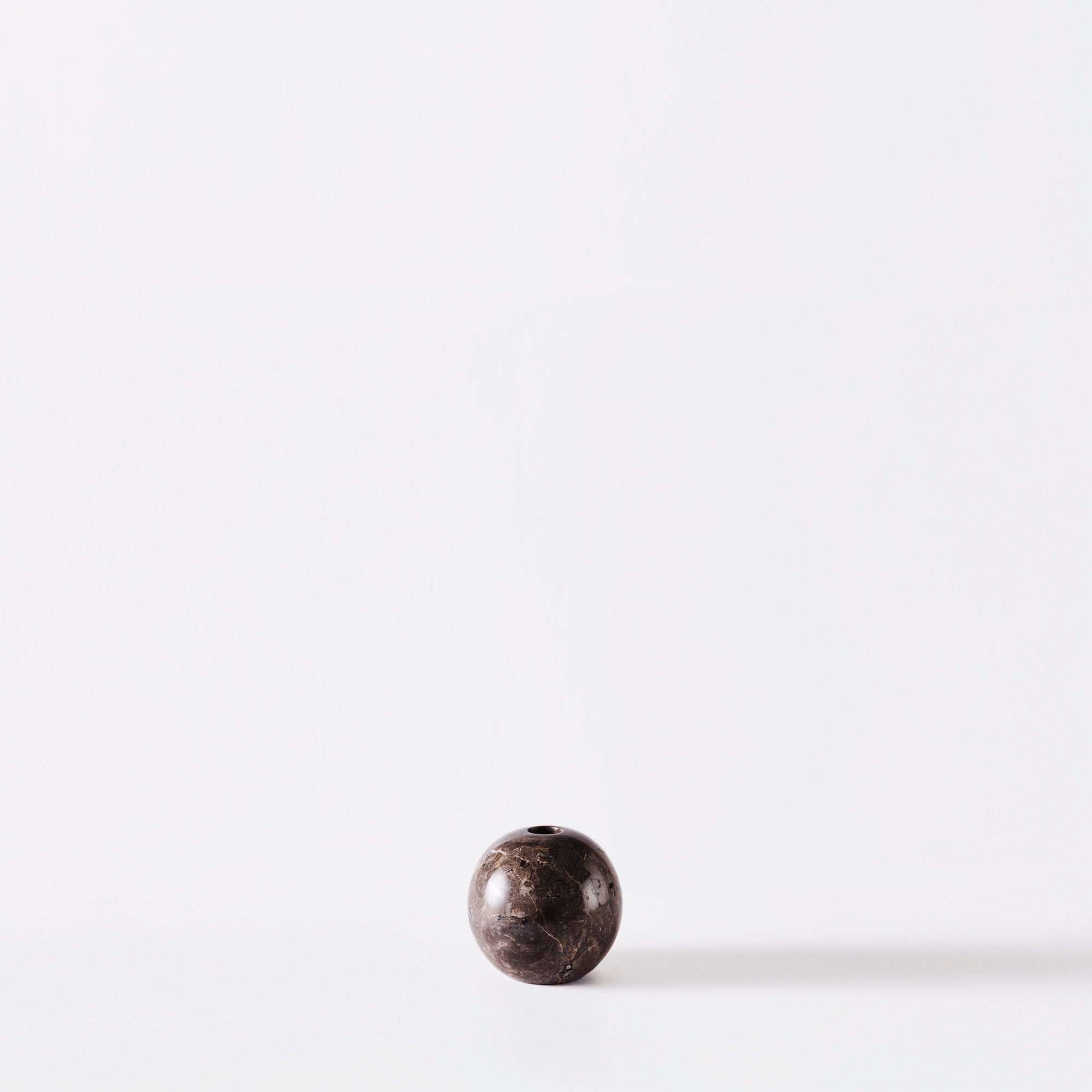 Sphere Candle Holder 10 Grey - THAT COOL LIVING