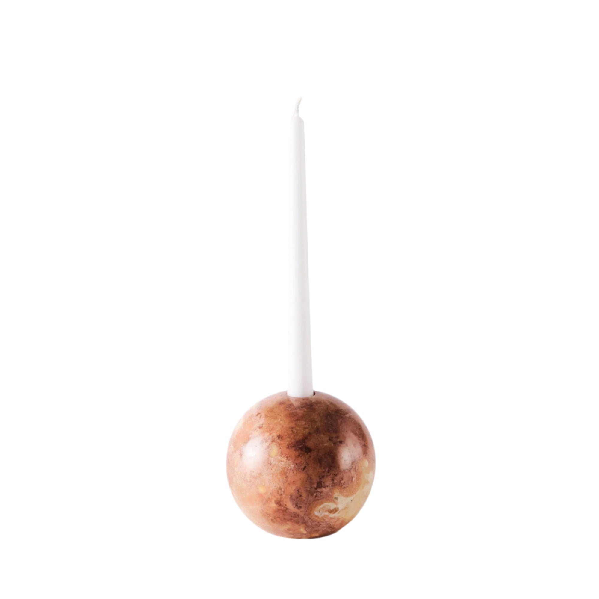 Sphere Candle Holder 12 Red - THAT COOL LIVING