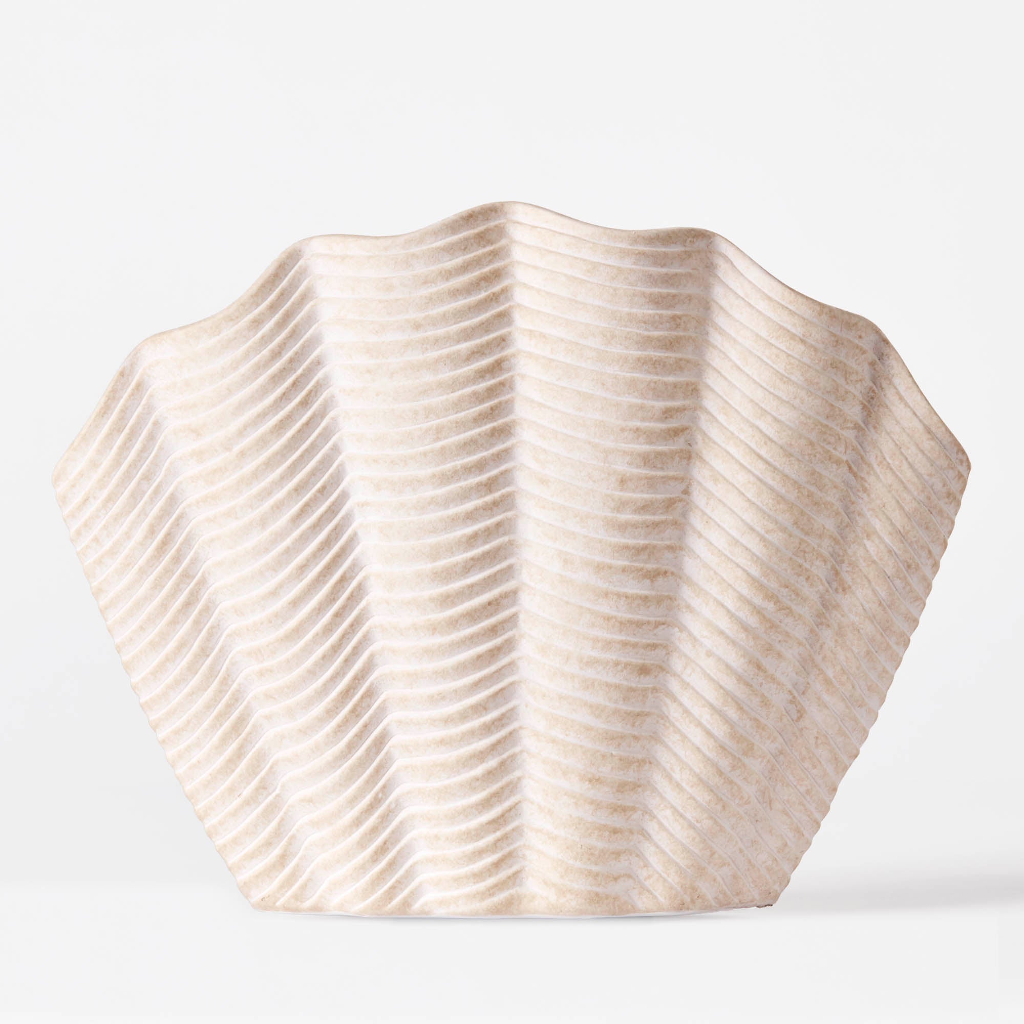 Concha Vase White Large - THAT COOL LIVING
